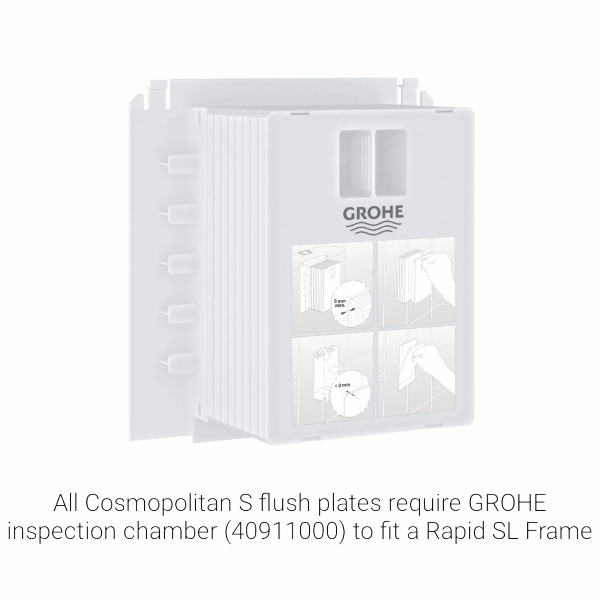GROHE Eurosmart Jednouchwytowa bateria wannowa