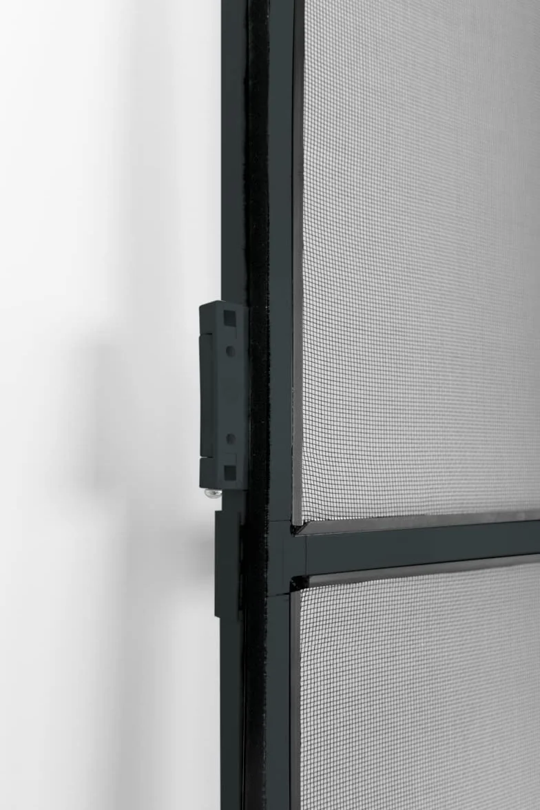 Schellenberg moskitiera na drzwi balkonowe 100 x 210 cm antracyt 14 mm