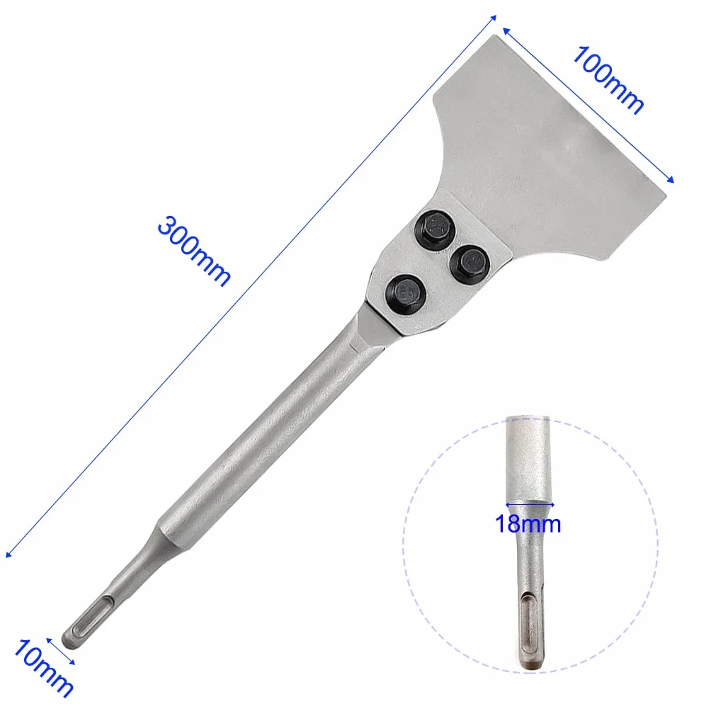 SDS PLUS Dłuto do płytek 300 x 100 x 80 mm