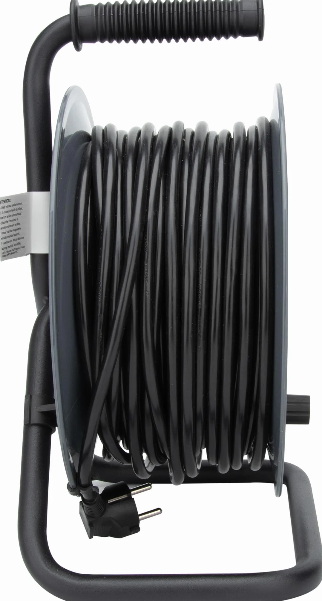 Enrouleur HO5VV-F 4 prises 3G1,5 40 m obwód coupe-circuit