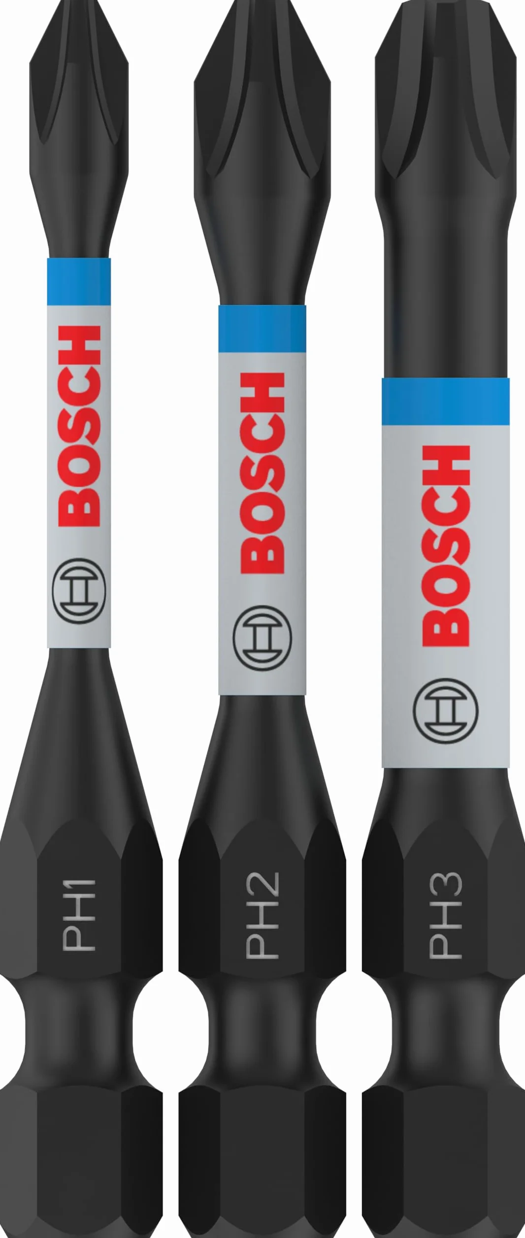 Bosch Professional Impact Control PH Set 3-częściowy bity 50 mm sześciokątny Pick and Click