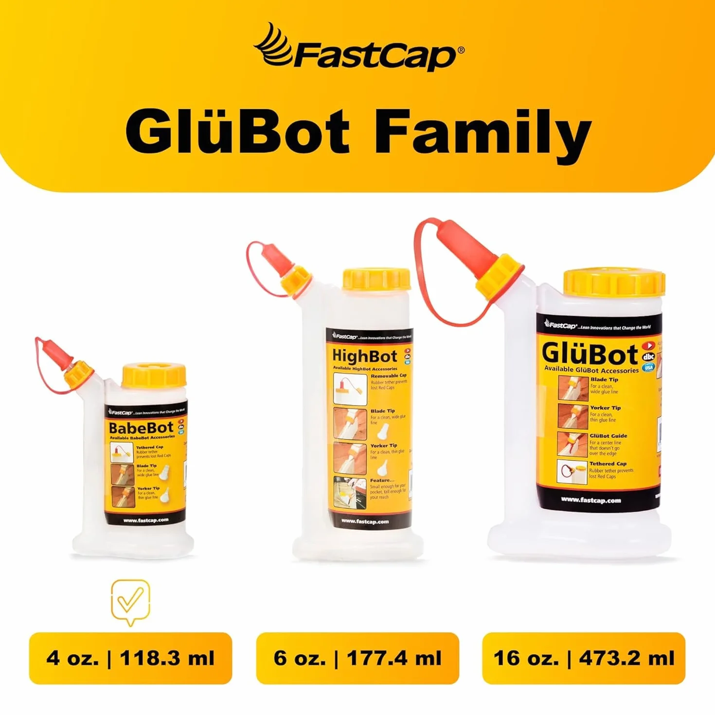 Fastcap Babe-Bot butelka na klej 4 uncje