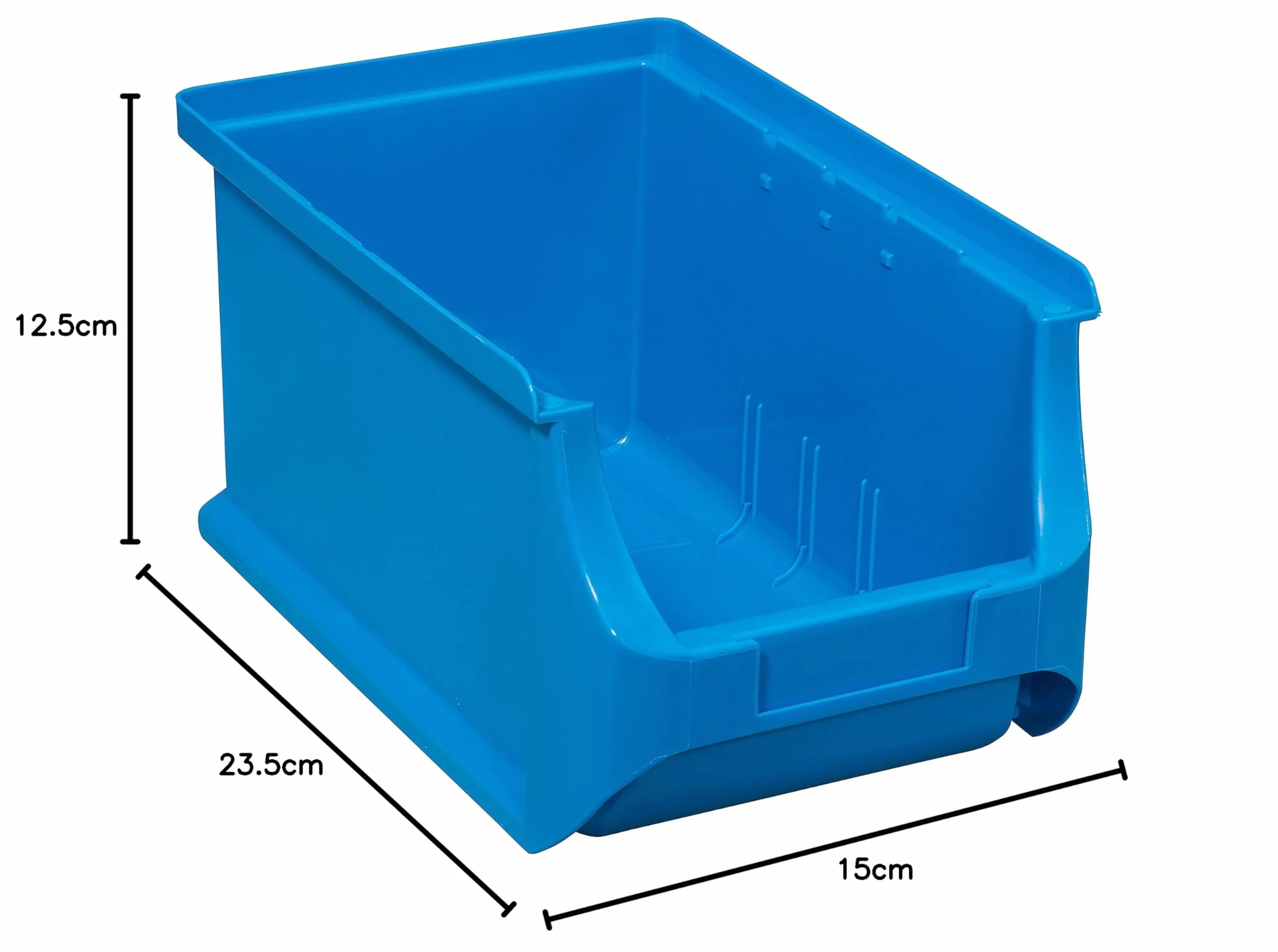 Profiplus Pudełko Magazynowe 235x150x125 mm Niebieskie