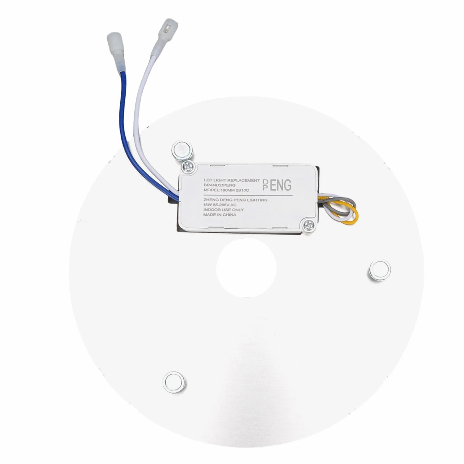 Wentylator sufitowy LED 7,1 cala Aluminium PC 3CCT 3000K 4200K 6500K
