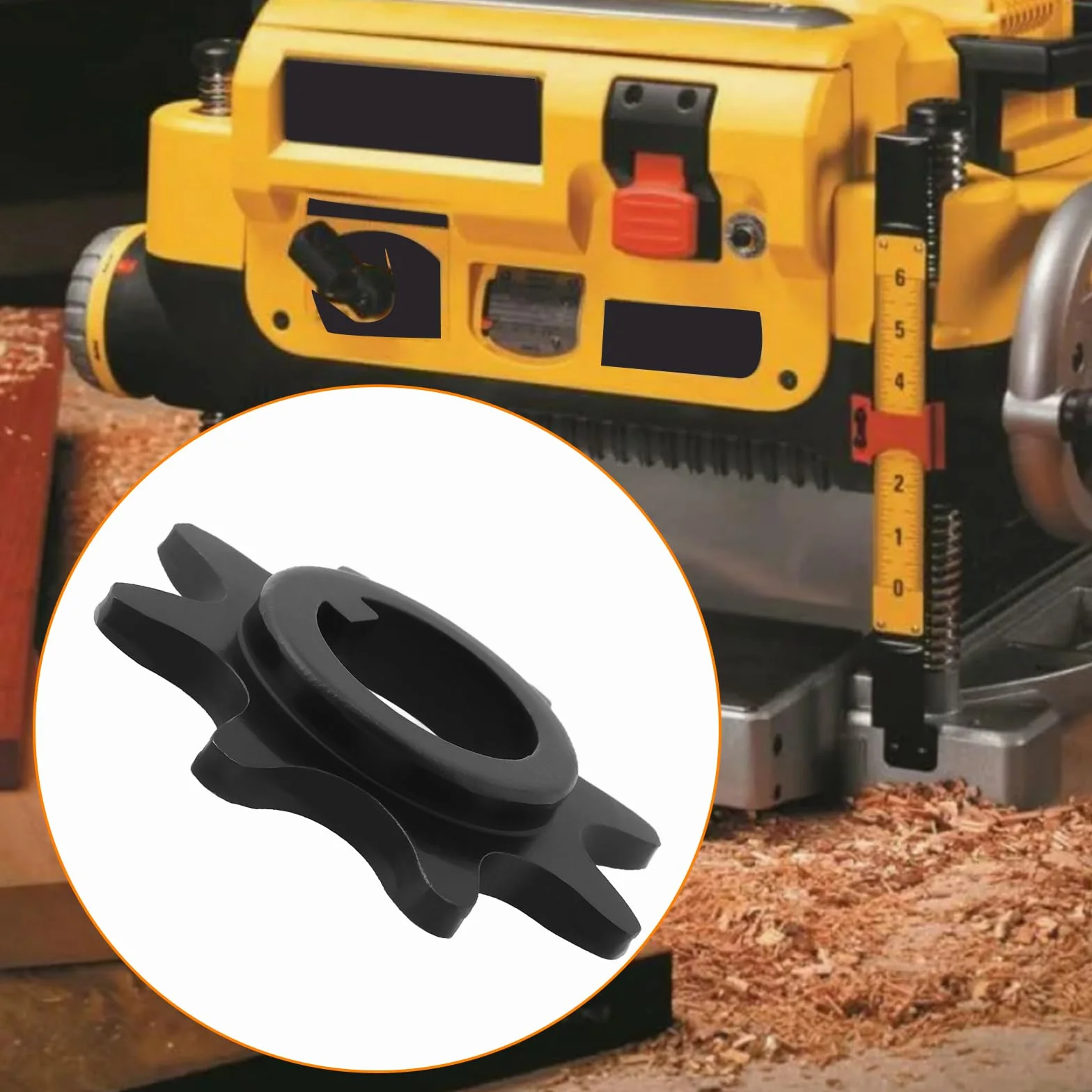 Zębatka strugarki kompatybilna z DeWalt DW734 DW735 typ 1 część zamienna