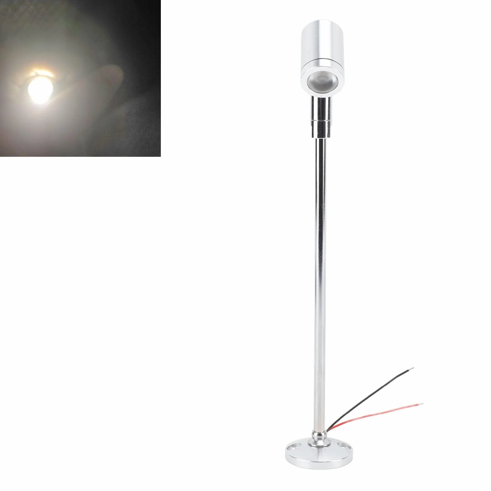 Mini Reflektor LED do Wystawy Biżuterii, Reflektor Artystyczny DC12V do Szafy i Witryn, Oświetlenie Pionowe na Ganek, Źródło Świateł Sieciowych dla Prezentacji Produktów