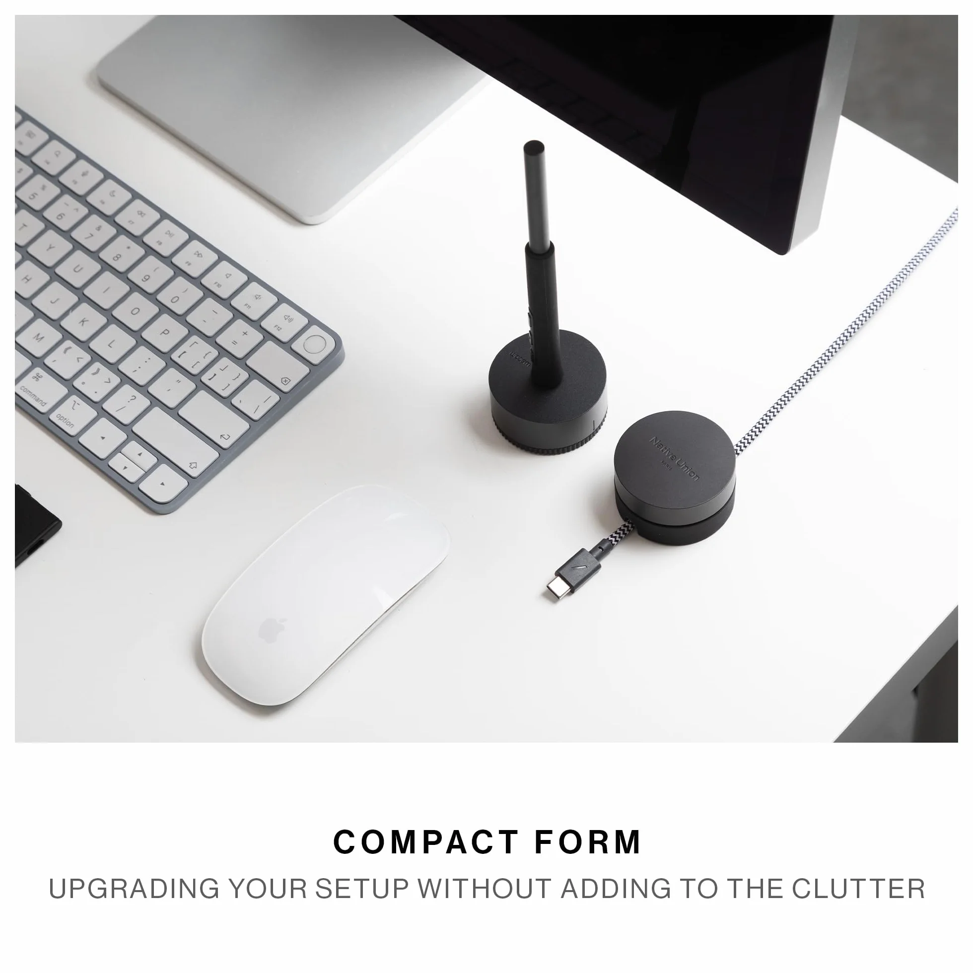 Native Union Organizer na Kable Antypoślizgowy Metal Silikon USB-C Lightning