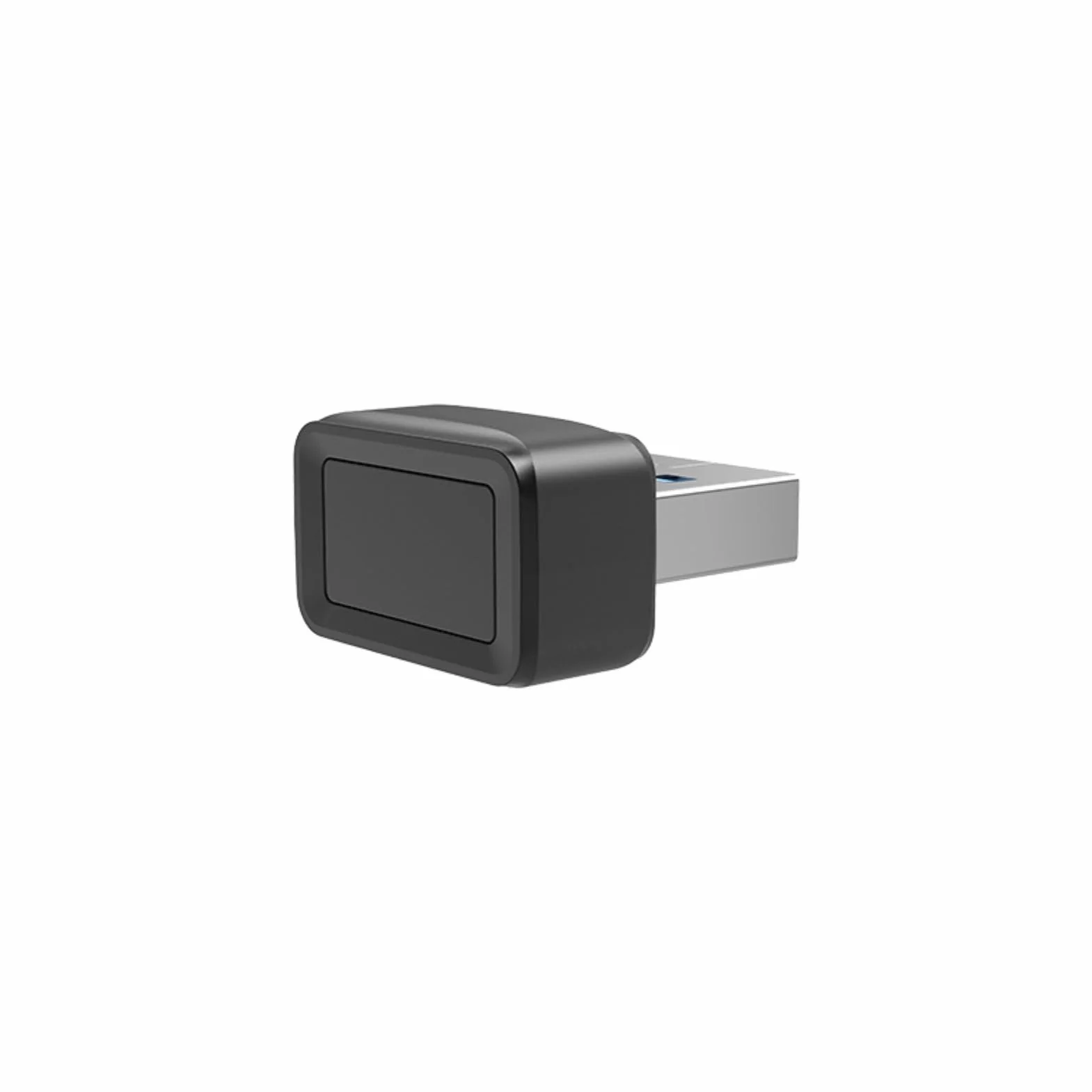 Czytnik Linii Papilarnych Mini USB Skaner Biometryczny 360° 10 Odcisków Palców