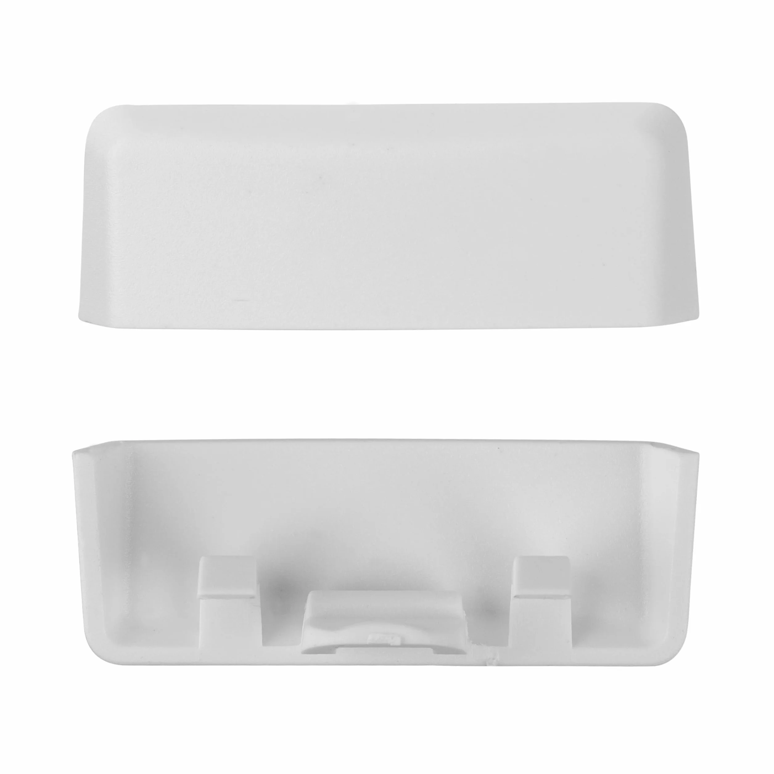 Zaślepki szczelin okiennych 12 szt Biały RAL 9016 24-35 mm do profili plastikowych i aluminiowych