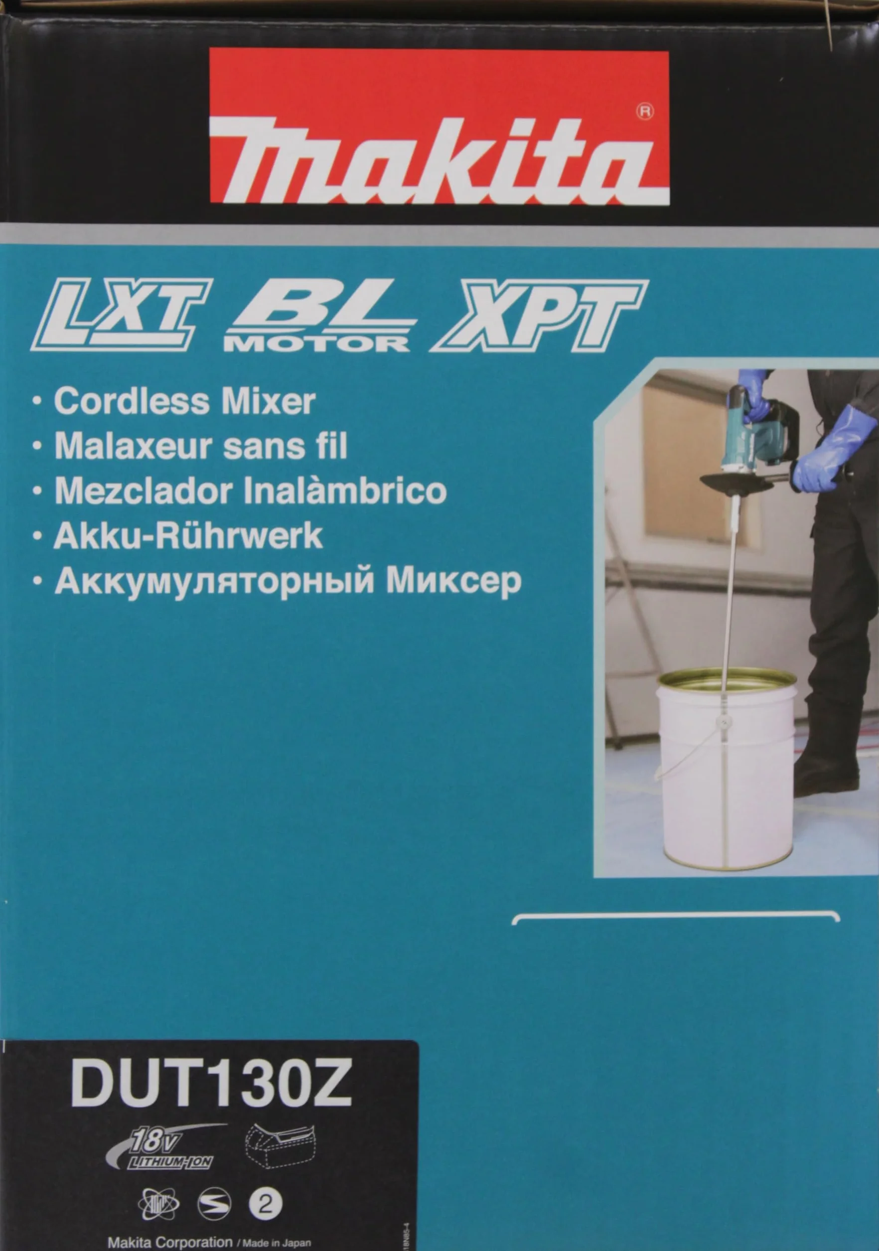 Makita DUT130Z 18V Li-ion LXT Bezszczotkowy Mikser w Torbie