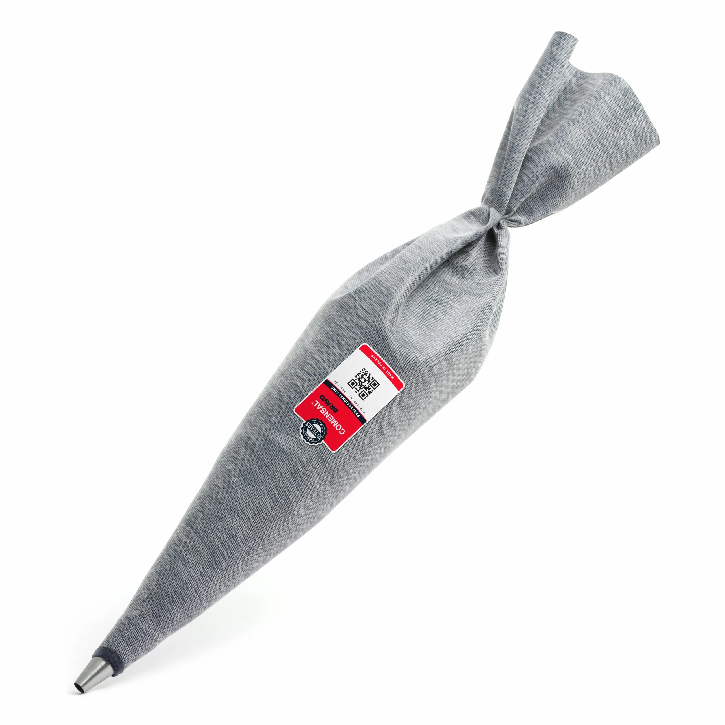 COMENSAL® Worek do zaprawy z koronką, profesjonalny worek do fug, worek do wypełniania fug, zawiera 3 wymienne końcówki, wodoszczelny, wielokrotnego użytku, wyprodukowano w UE