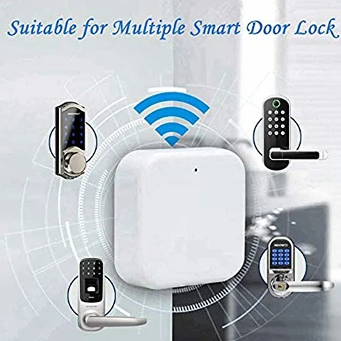 Inteligentny Zamek Elektroniczny Bluetooth WiFi Gateway Ttlock Home Bridge App Control