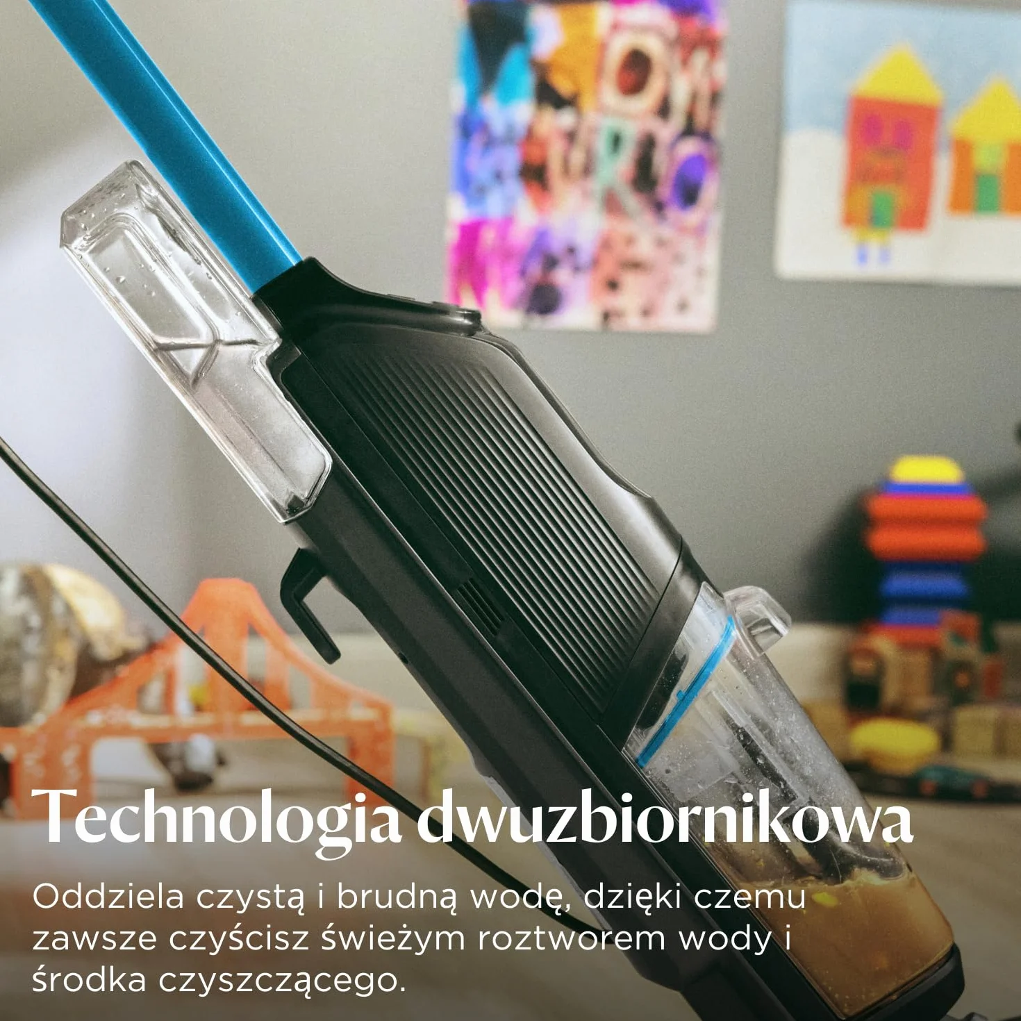 BISSELL CrossWave HF2 Odkurzacz Piorący na Mokro i Sucho 3845N