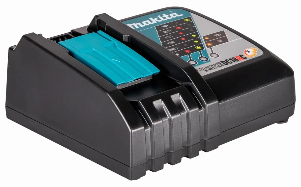 Makita DC18RC Ładowarka Akumulatora 240 V 14,4 V 18 V Czarny