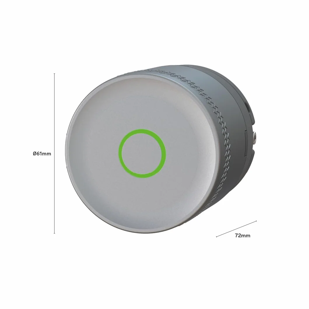 Yale Linus Smart Lock L2 Lite Srebrny Zgodny z Matter Dostęp bez klucza