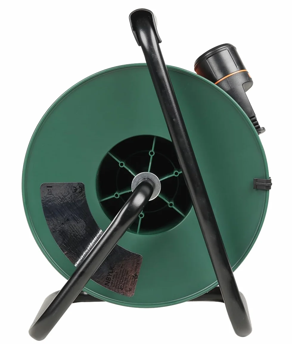 Przedłużacz z bębnem kablowym 50 m H05VV-F 3×1,5 mm² siła ciągnąca 12 kg