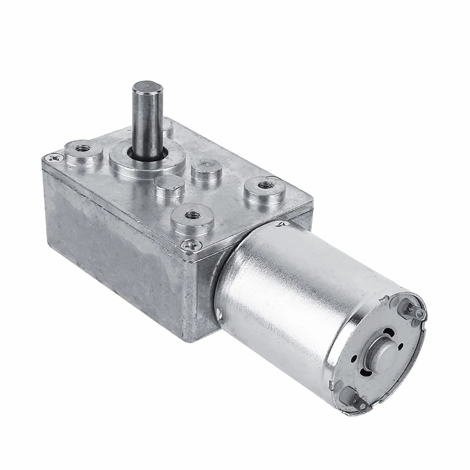 Silnik przekładniowy z odwracalną śrubą bez końca 2 szt. Silnik redukcyjny DC 12V CW CCW bez samoblokowania 5 RPM, 6 RPM, 20 RPM, 40 RPM, 62 RPM, do otwierania drzwi