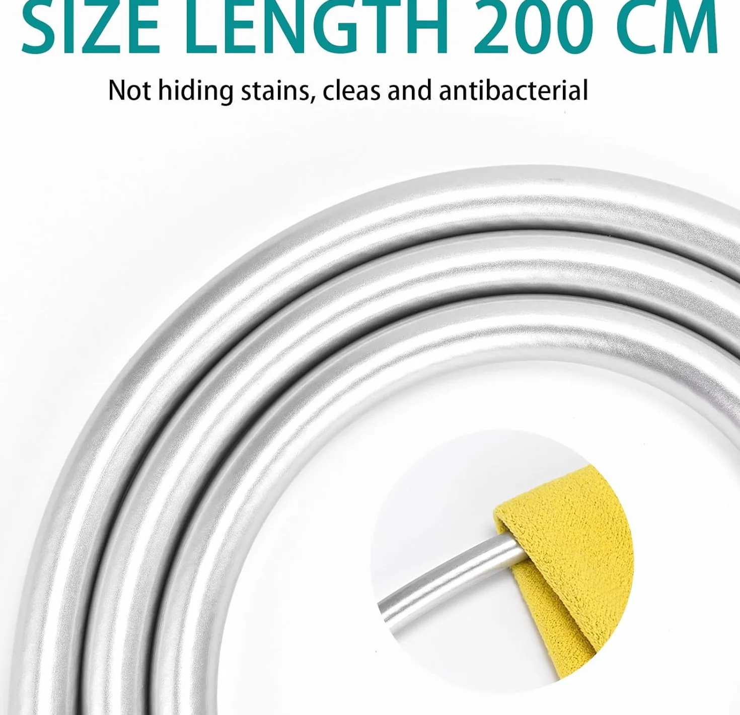 Wąż prysznicowy PVC 2m