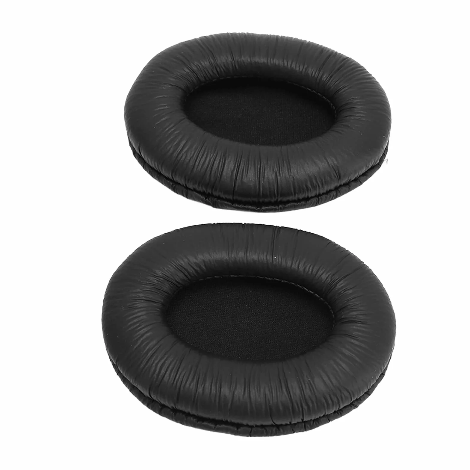 Vikye 2PCS Zastępcze Podkładki Douszne dla MDR NC60 MDR D333 DR BT50, Zestaw Słuchawkowy z miękką skórzaną białką Poduszki Earpad, Hałas - Izolowanie Pianki Pamięci