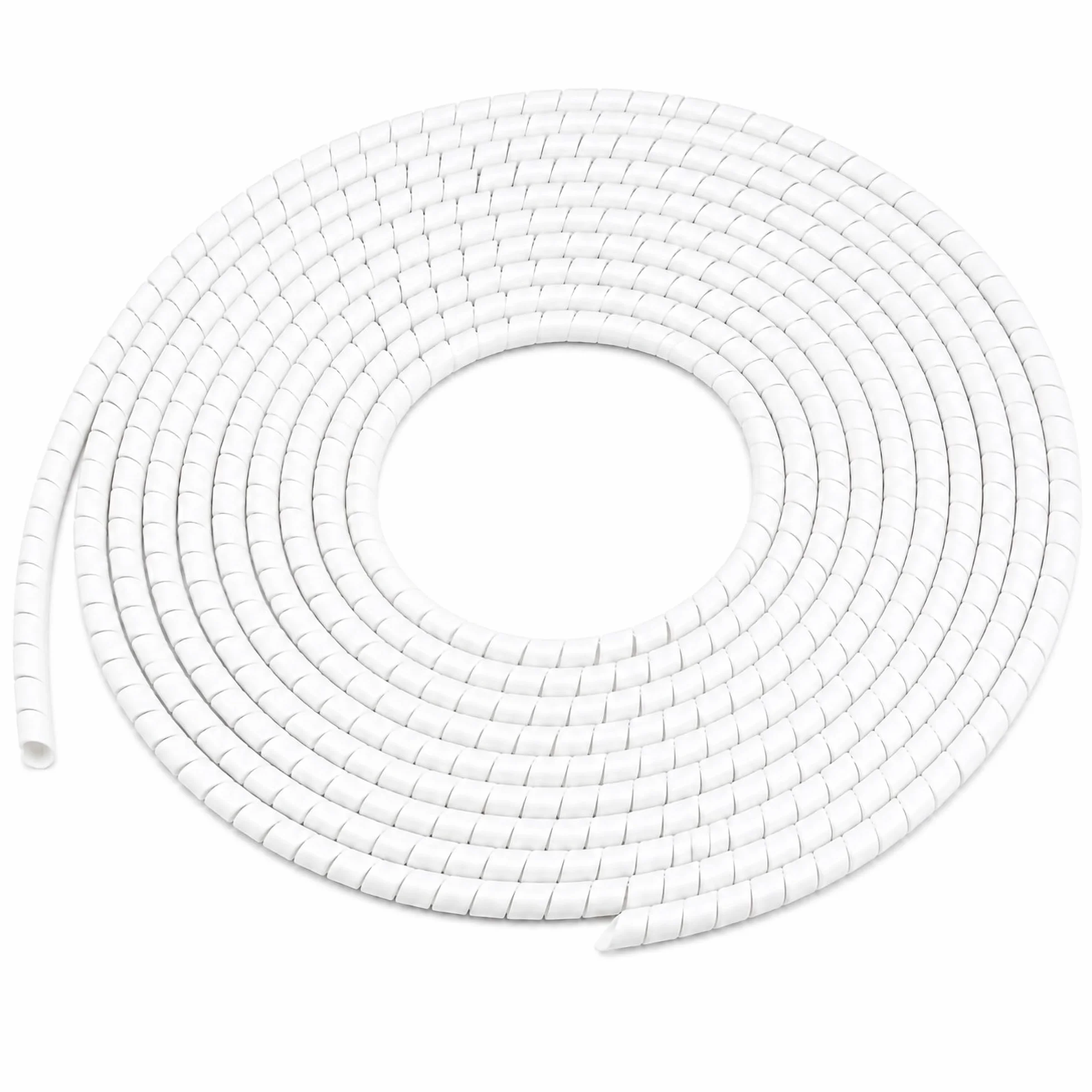 On1shelf Organizer kabli spiralna owijka biała 6 mm 5 m