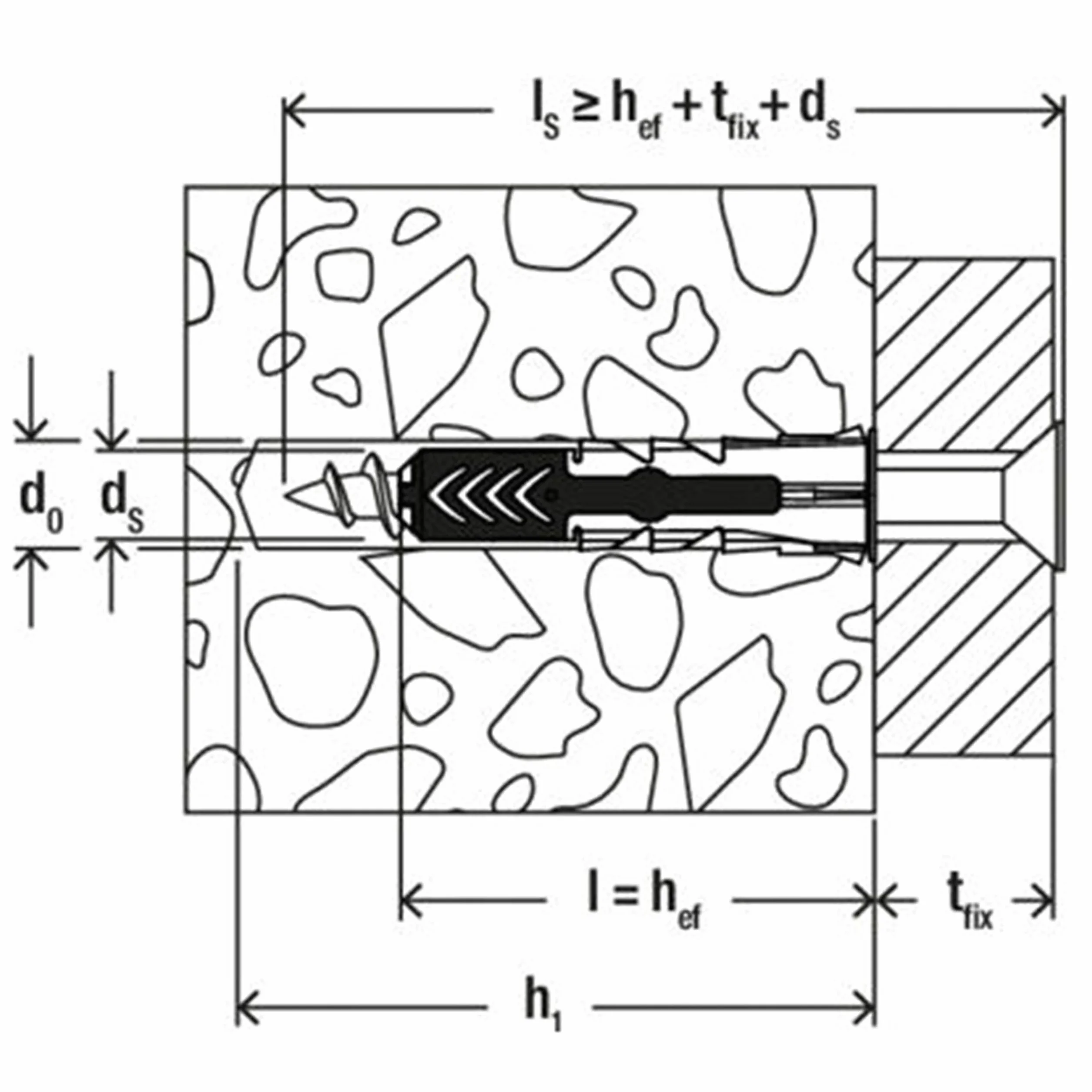Fischer DuoPower Kołki uniwersalne 10x50mm 50 sztuk