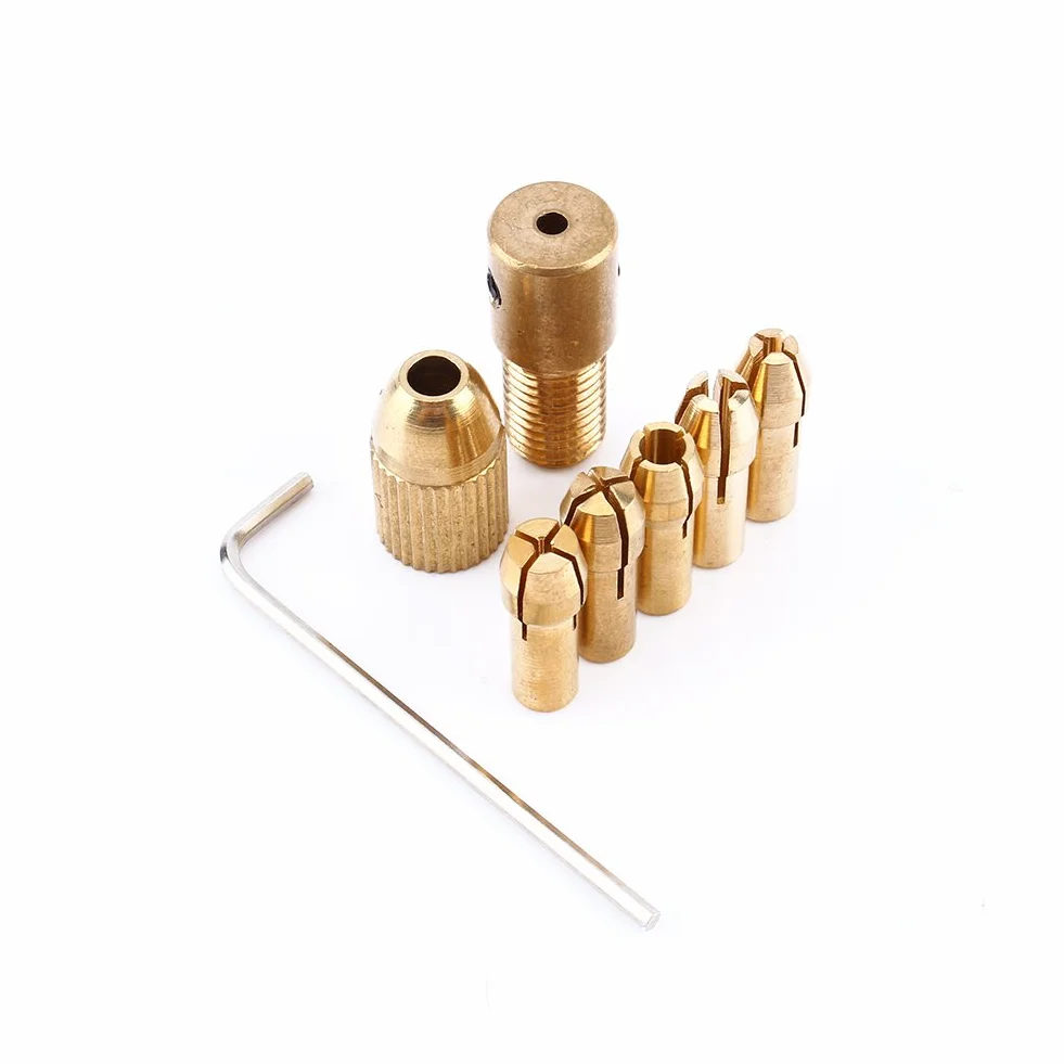 8 szt. uchwyt wiertarski 0,5 mm-3 mm zestaw wierteł ręcznych Micro Twist