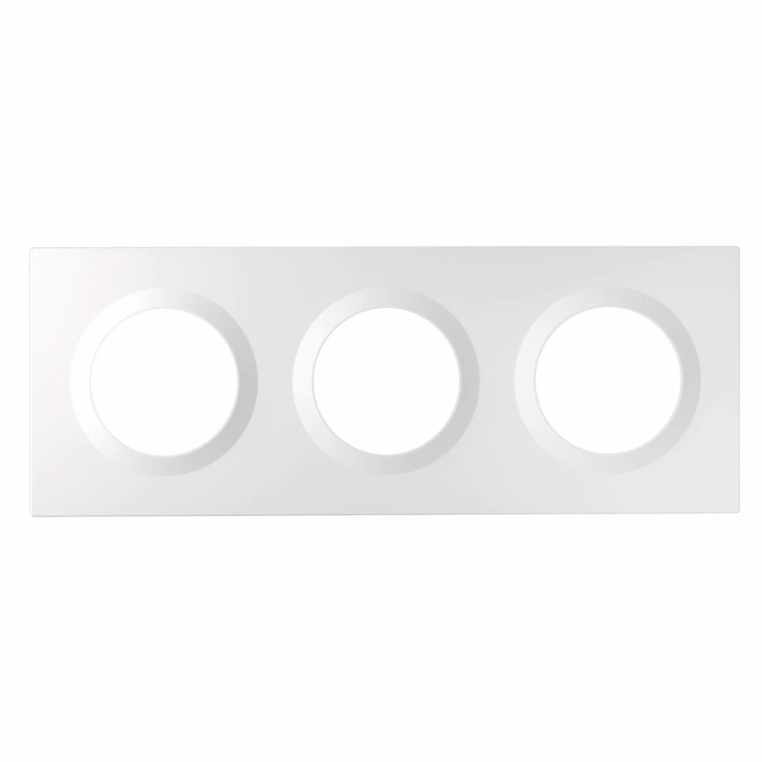 SONOFF Orb EF3G 3-biegowa ramka przełącznika ściennego, kompatybilna z puszkami podtynkowymi, 228×86 mm, biała