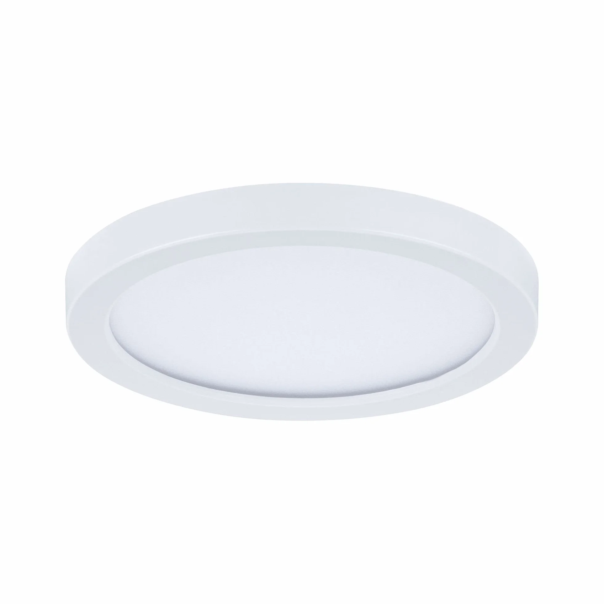 Paulmann 93035 panel LED oprawa wpuszczana Areo VariFit IP44 neutr. biała 118mm okrągła w kompl. lampa sufitowa biała 1x6,5 W tw. sztuczne 4000 K