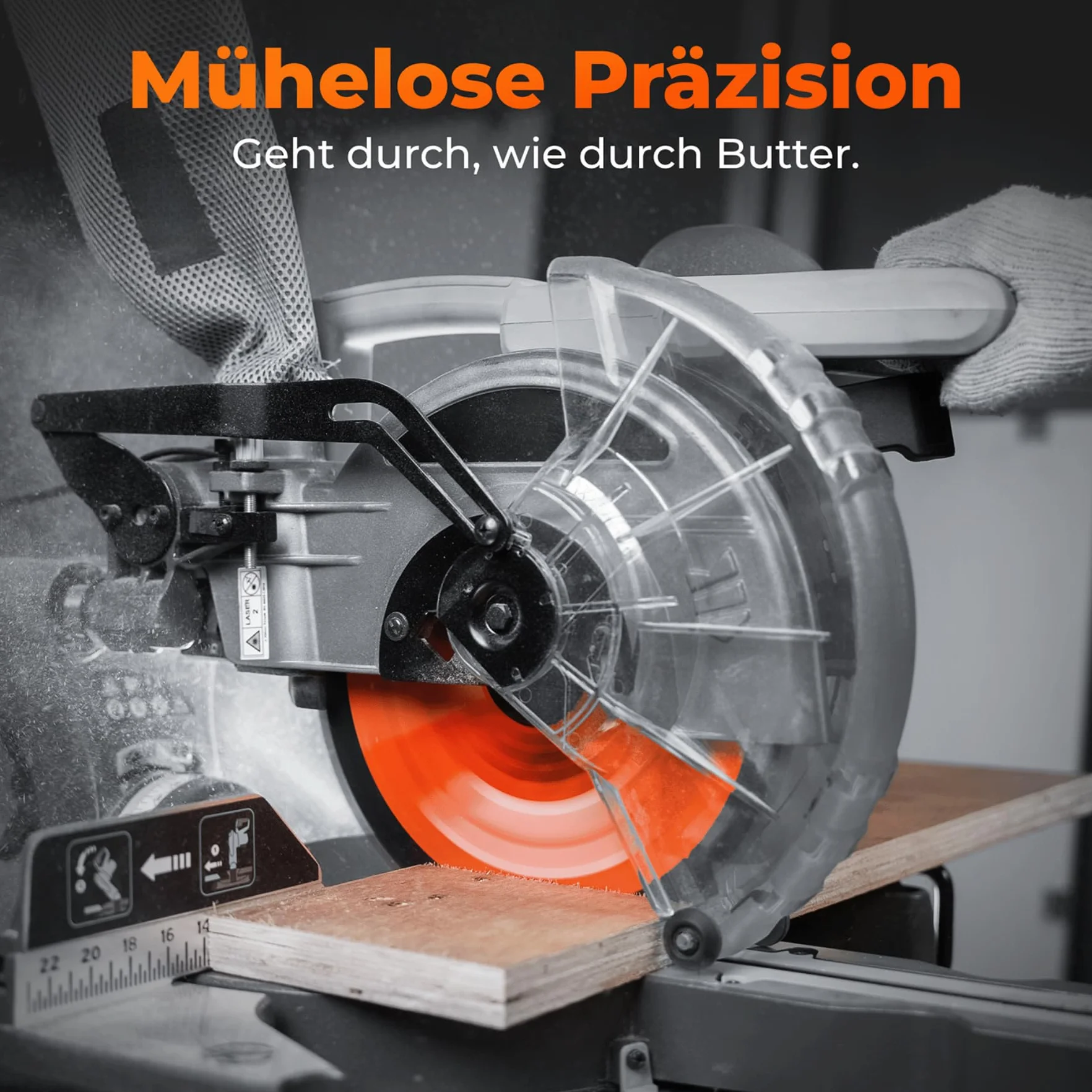BAUBECK Brzeszczot do piły ukośnej 305 mm x 30 mm TCT x80T precyzyjne cięcie w drewnie metalu kompatybilny z Bosch Makita Dewalt Festool Freud
