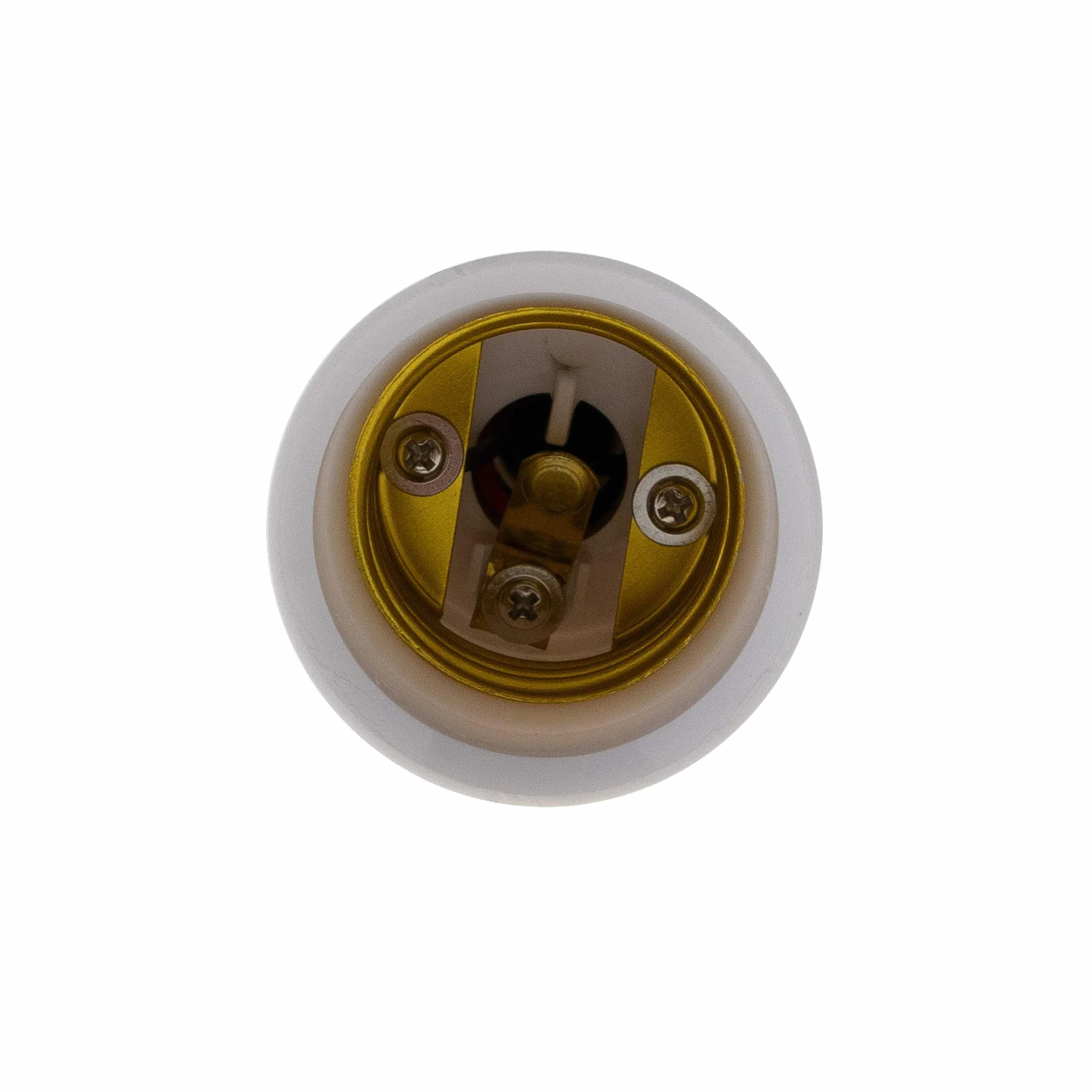 Adapter E14 na E27, oprawka do lamp halogenowych LED, biały, zestaw 4 szt.