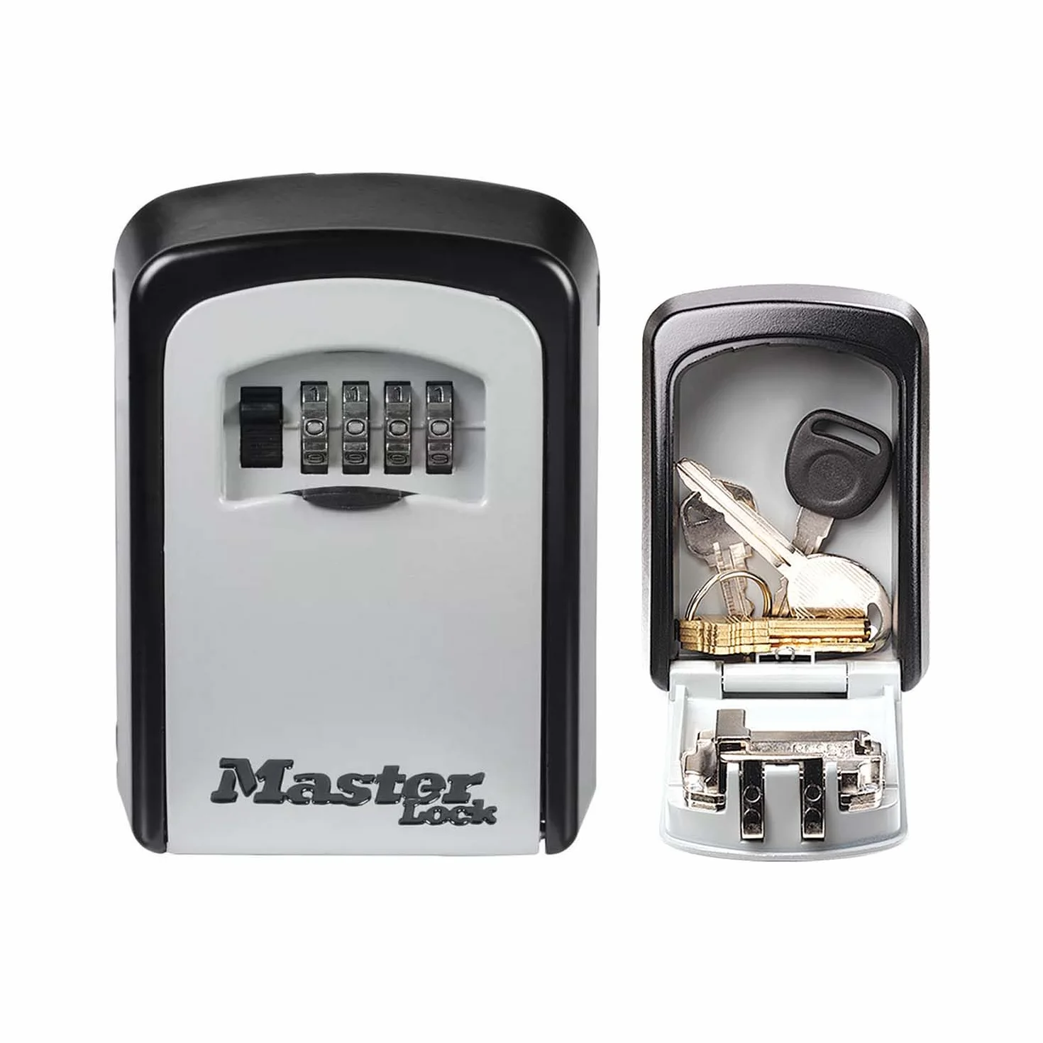 Bezpieczna Skrzynka na Klucze MASTER LOCK Montaż na Ścianie 5401EURD Select Access Szary Czarny Średni