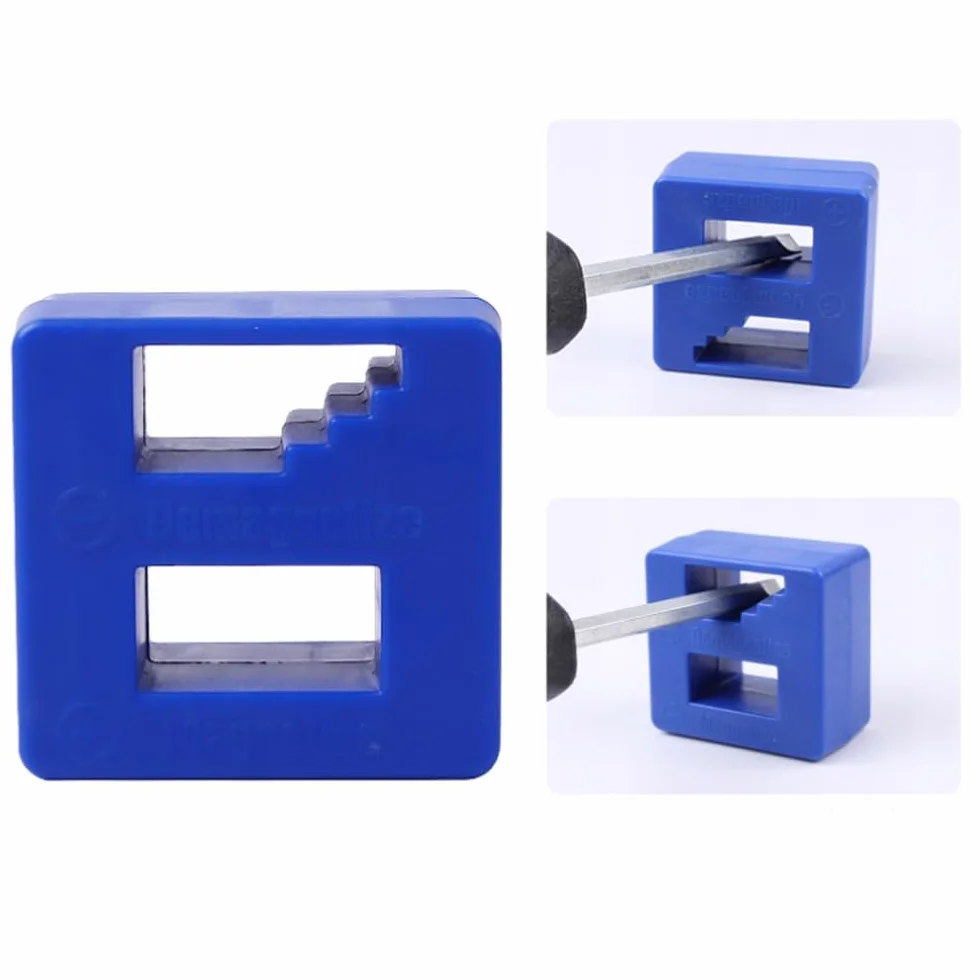 Magnetyzator demagnetyzator do wkrętaków bitów 49x50x28 mm akcesoria narzędziowe