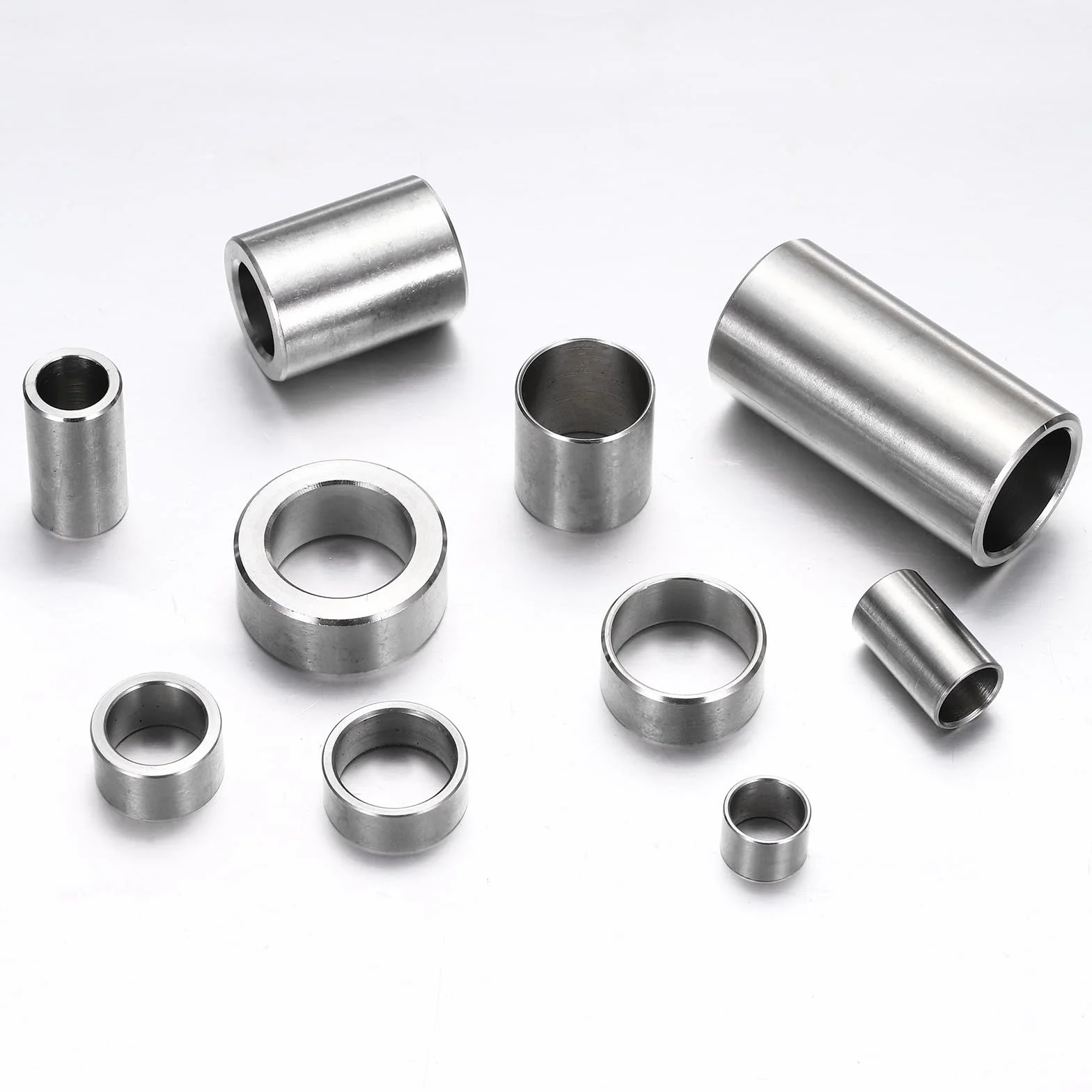 QUARKZMAN M16 metalowe wsporniki dystansowe ze stali nierdzewnej 16 mm ID x 18 mm OD x 12 mm 6 sztuk