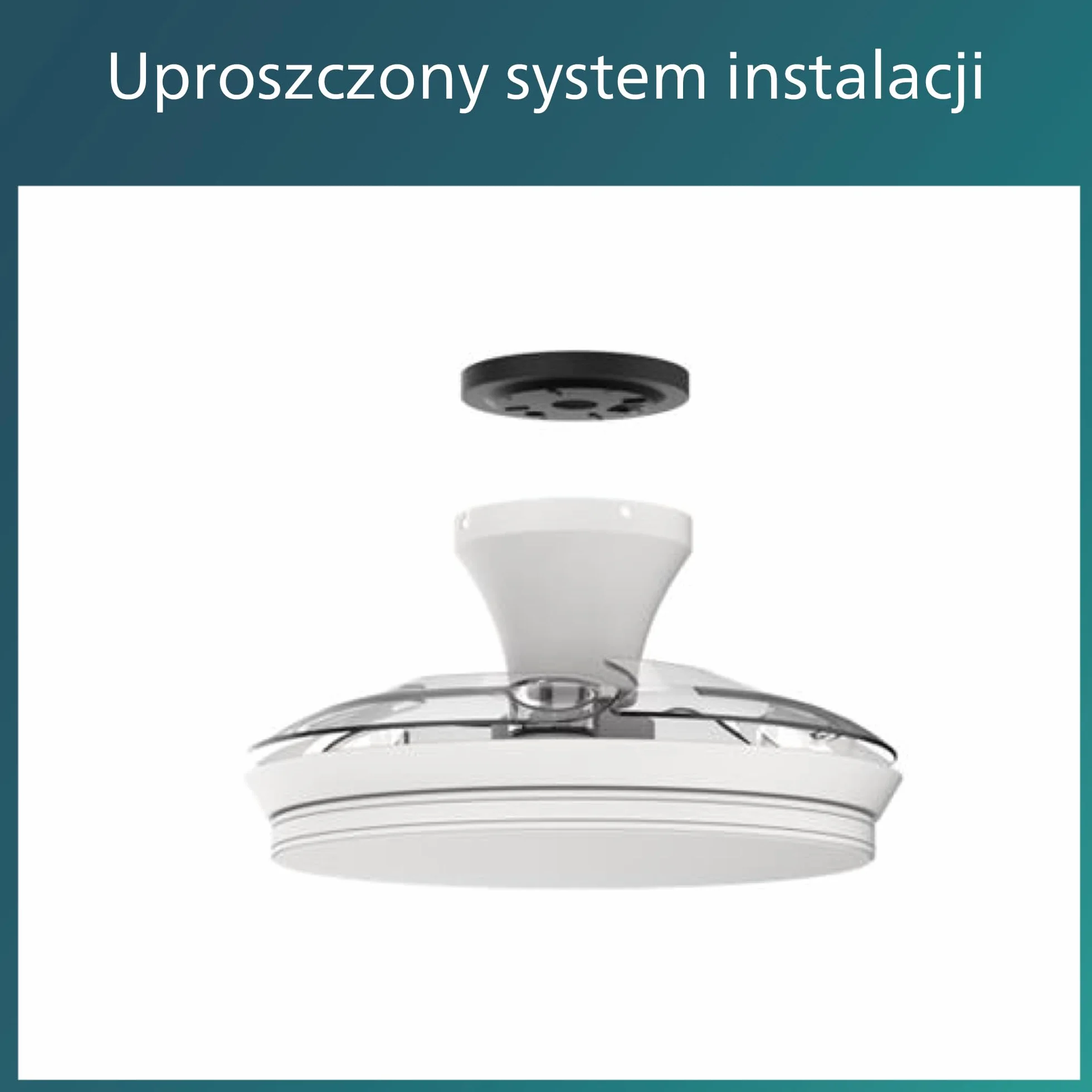 Philips Atlas LED wentylator sufitowy 28W+35W, 2700-5500K, nikiel, z pilotem zdalnego sterowania