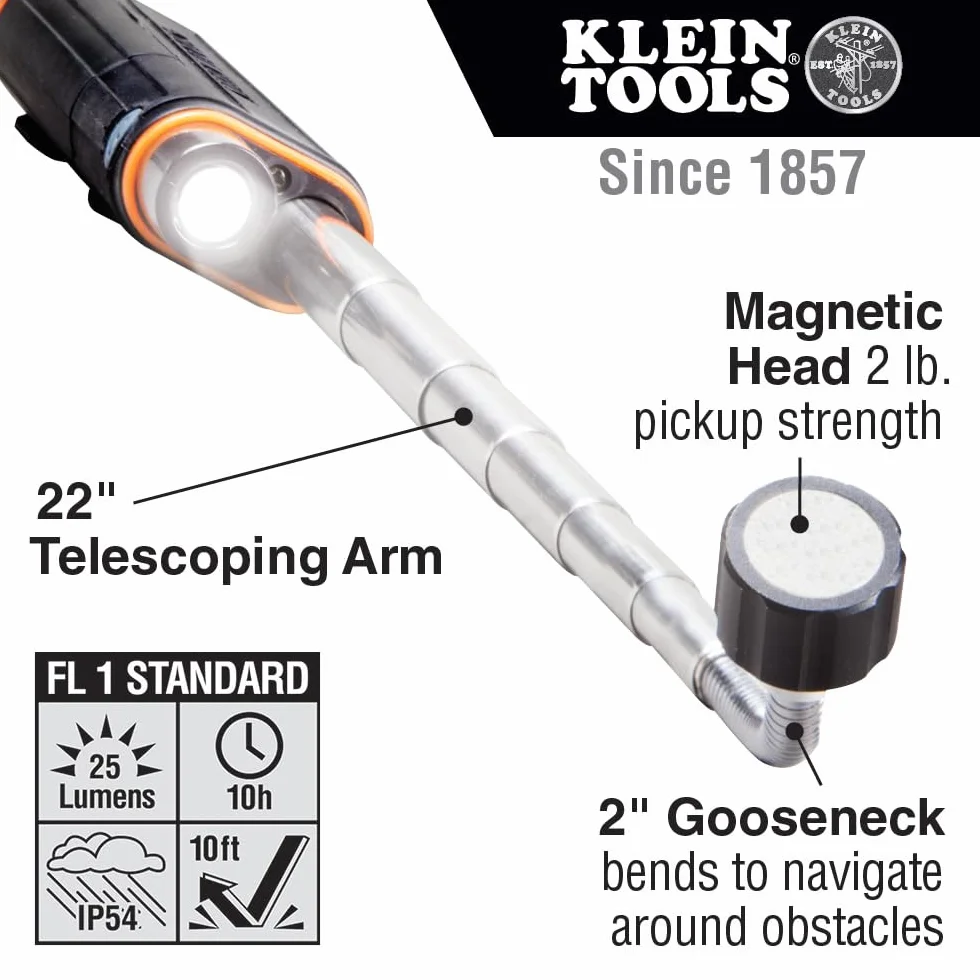 Klein Tools Teleskopowe magnetyczne narzędzie do odbioru LED 56027