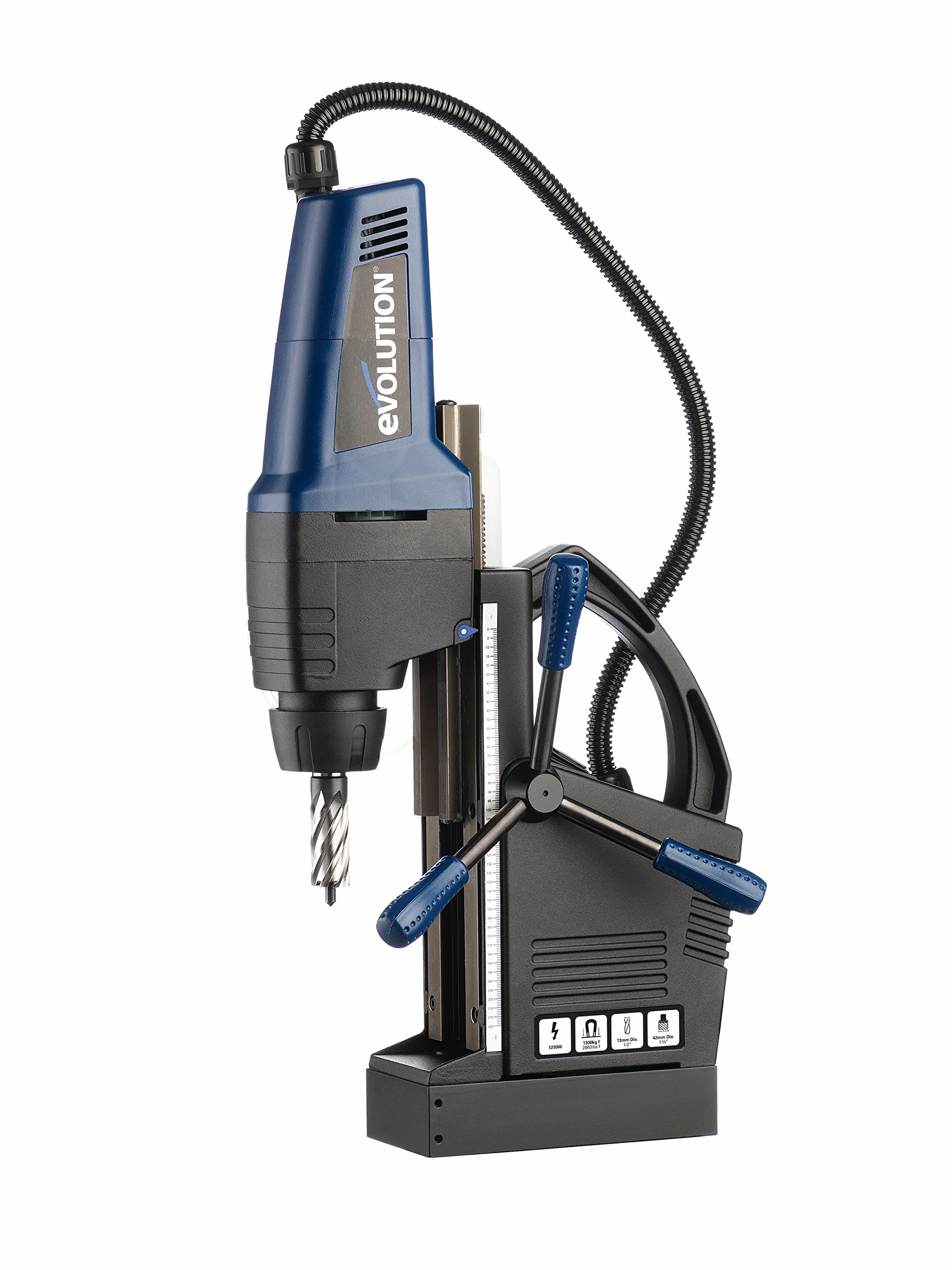 Evolution Power Tools Przemysłowa wiertarka magnetyczna do stali EVOMAG42 42 mm