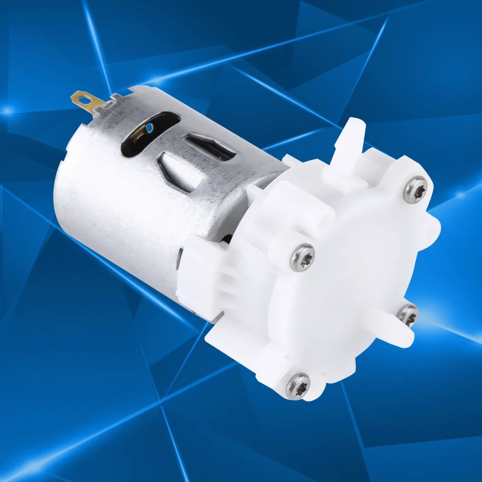 Zestaw pomp Mini samozasysających DC 3-12 V dla akwarium RS-360SH elektryczny silnik wodny narzędzie biały