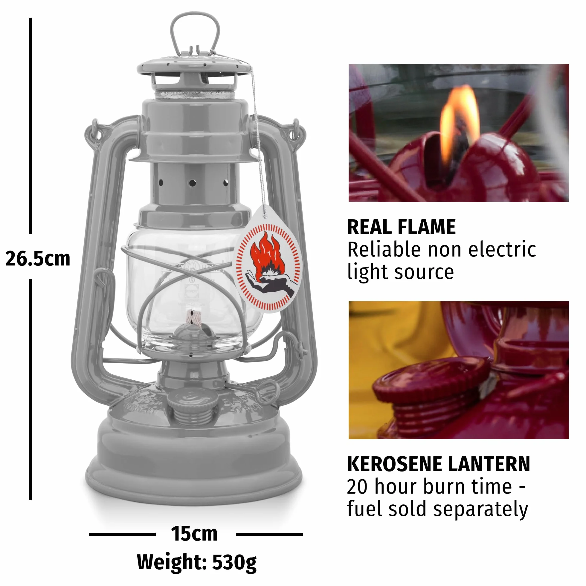 Petromax 276-niebieska Feuerhand latarnia sztormowa Baby Special 276 kobaltowy błękit