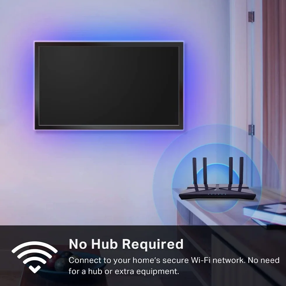 TP-Link Tapo L930-5 Inteligentna taśma LED RGBIC Wi-Fi 5 m Segmentowe sterowanie Tryb muzyczny Alexa Google Home