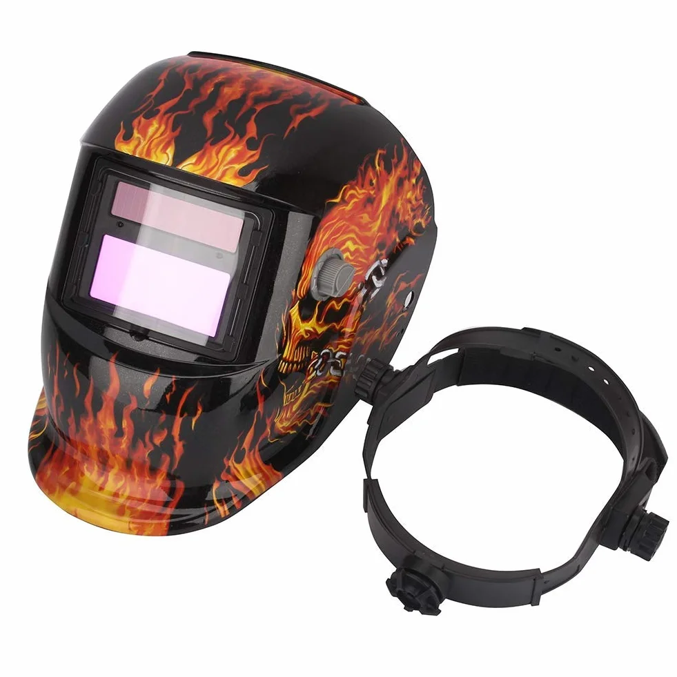 Ejoyous Kask spawalniczy automatyczny duże pole widzenia MIG MAG TIG solarny zasilany baterią litową