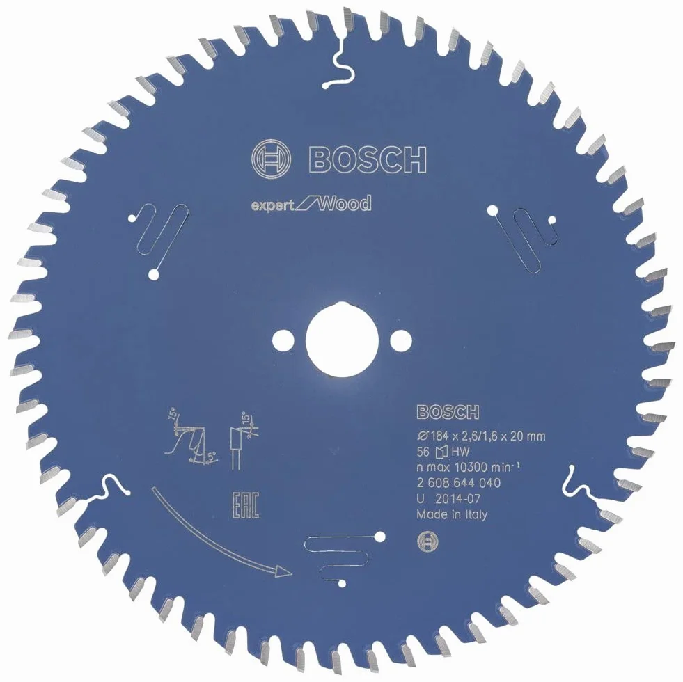Bosch Professional Brzeszczot Expert do drewna 184 x 20 x 2,6 mm 56 zębów