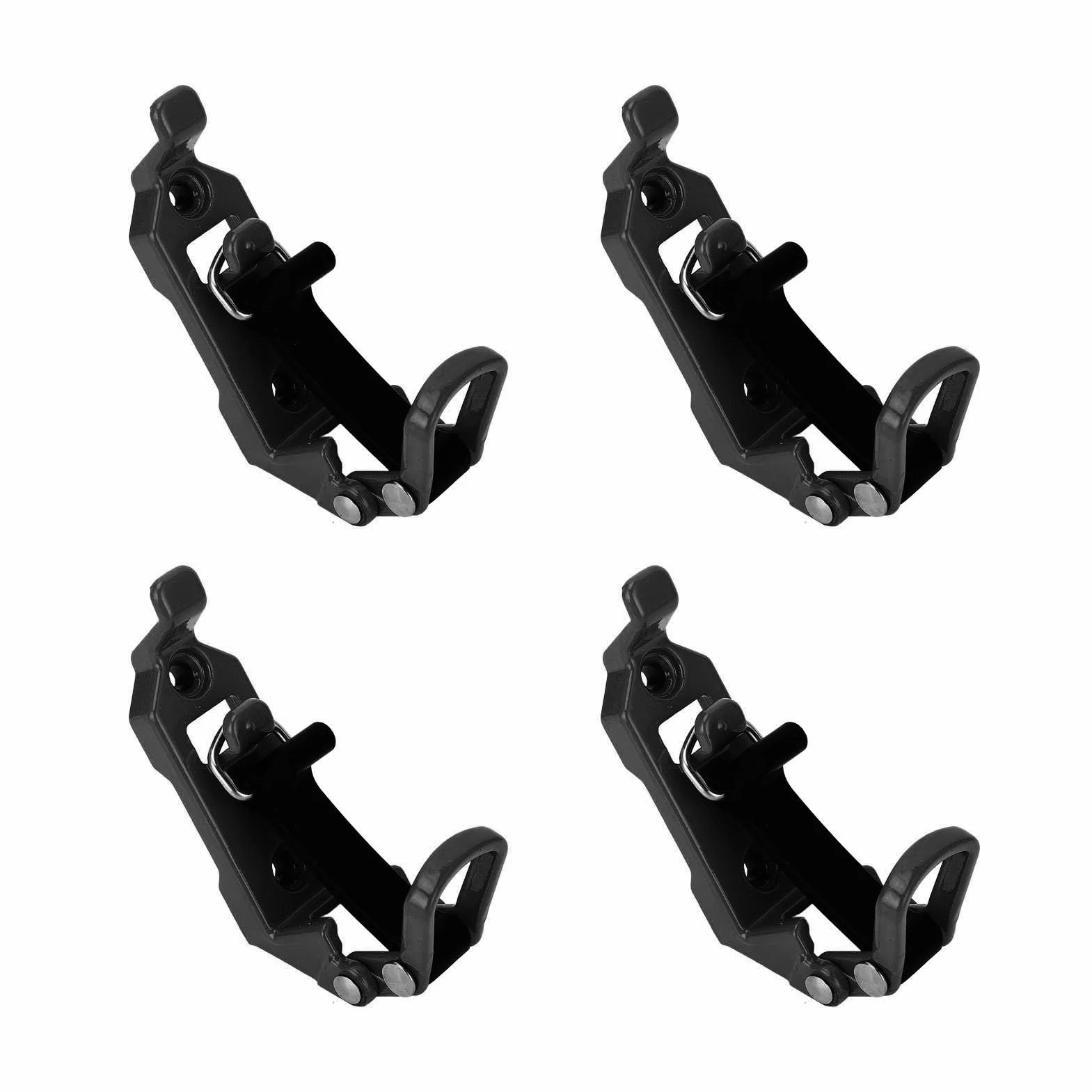 Yinhing Mocowanie do łopat Stojak na Dachowe Metalowy Gumowy Wspornik Montażowy (BLACK)