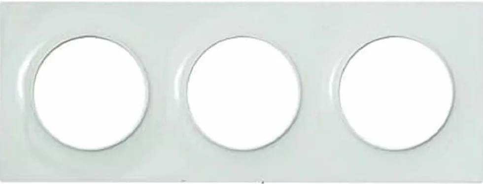 Schneider Electric Odace Styl ramka potrójna biała S520706