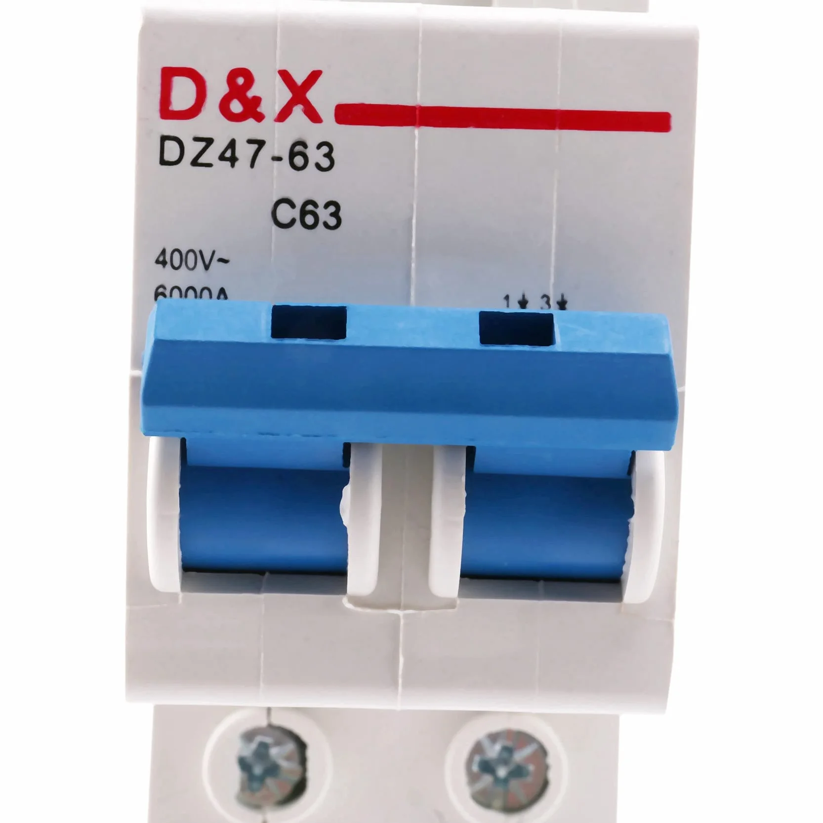 2X Solar DC Circuit Wyłącznik PV 2P 63A AC400V MCB