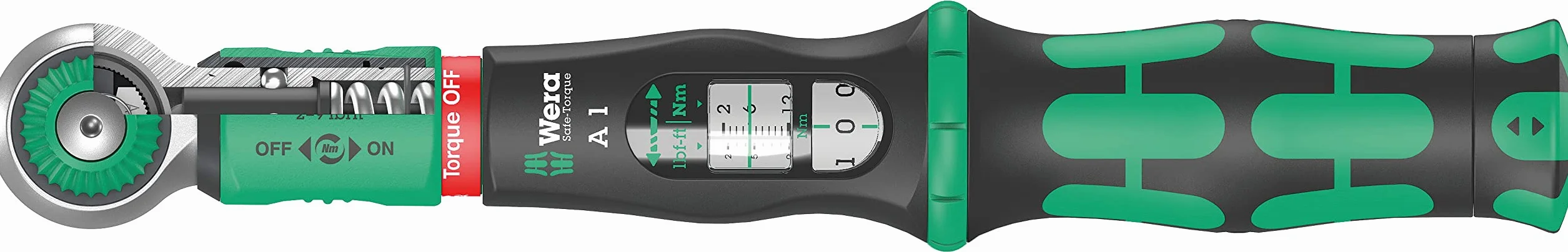 Klucz dynamometryczny Wera Safe-Torque A1 2-12Nm 1/4" z zabierakiem czworokątnym