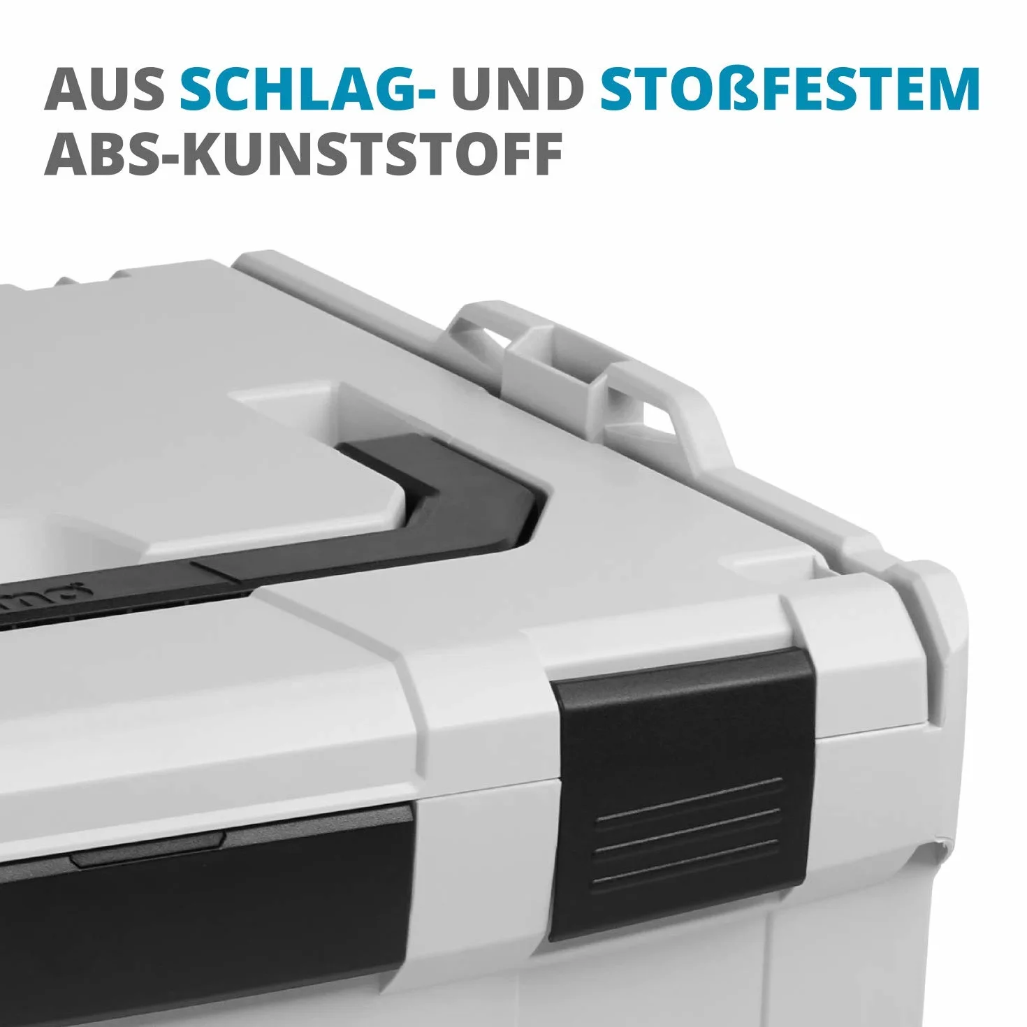 Bosch Sortimo L-BOXX 136 6000003650 jasnoszary/czarny | rozmiar 2 | profesjonalna walizka narzędziowa pusta z tworzywa sztucznego