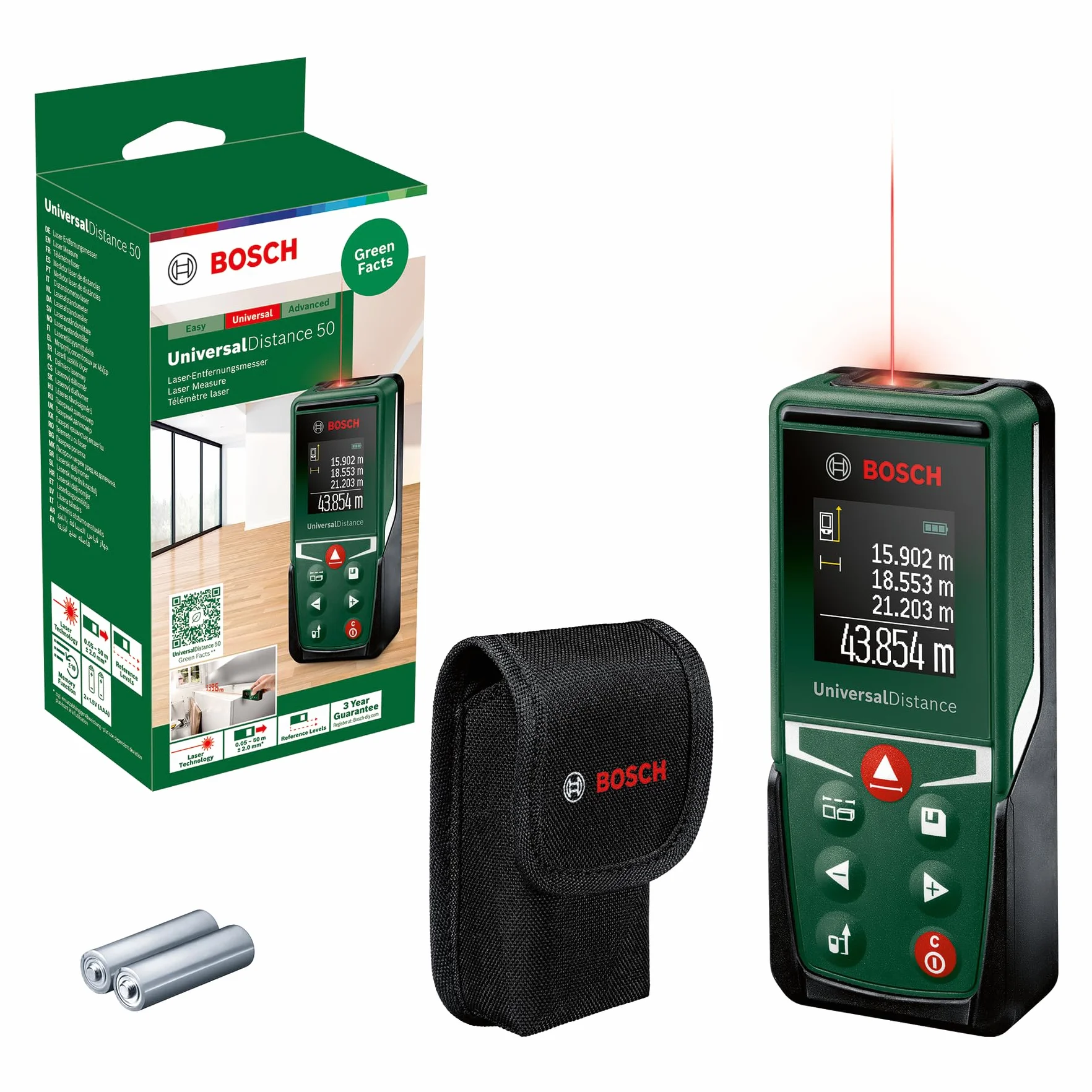 Bosch Dalmierz laserowy UniversalDistance 50, 50 m