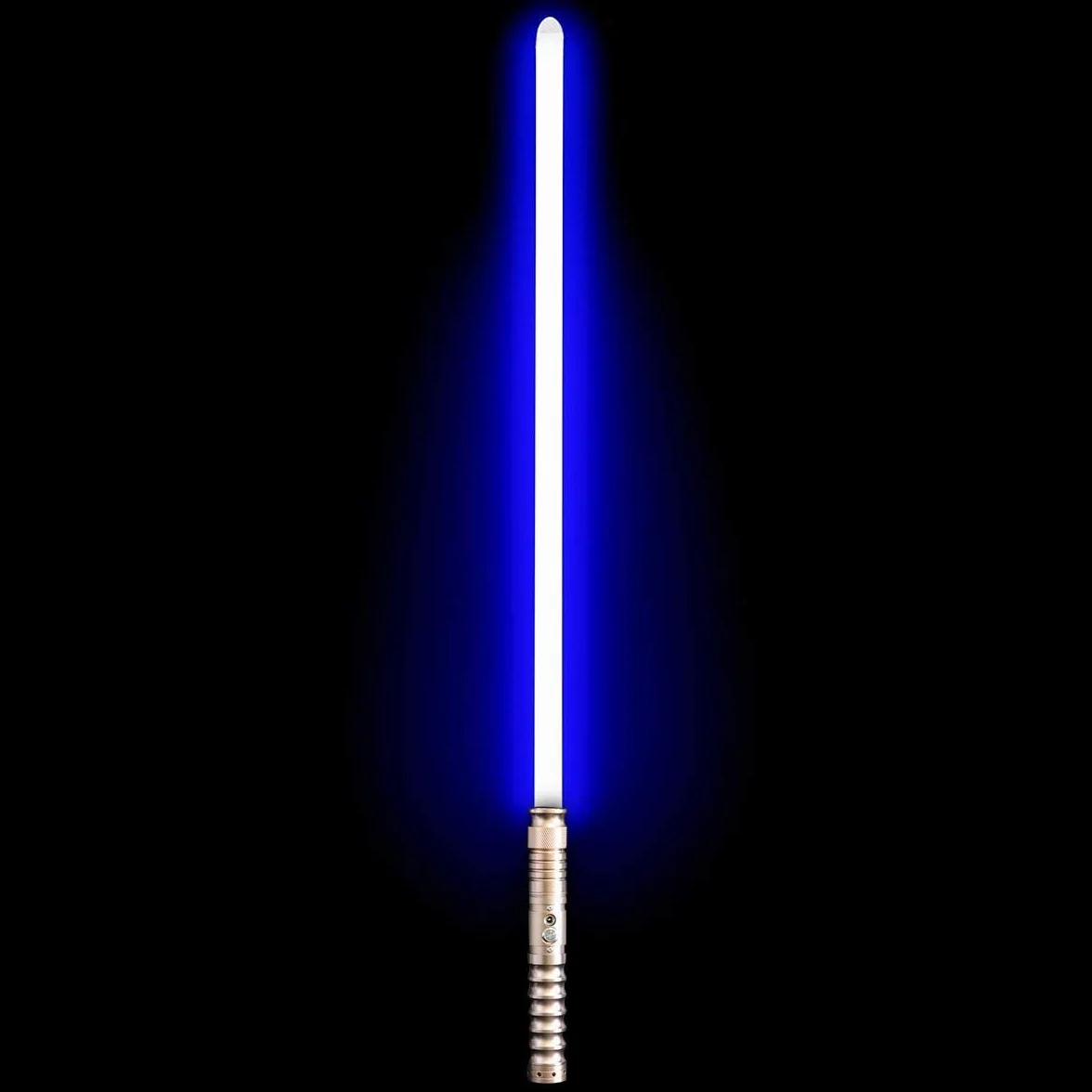 Lightsaber Jedi Sith Aluminium Hilt 16 kolorów Zmiana LED Miecz Saber Stojak dla dorosłych