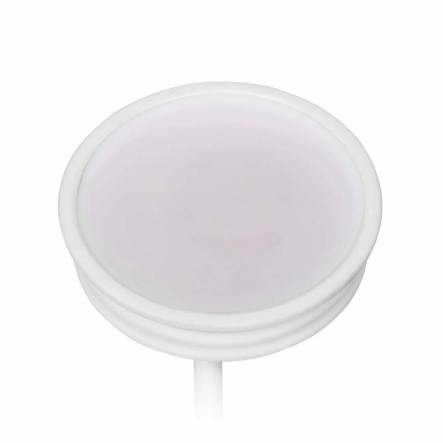 HCFEI 10 x Ultra płaski 230 V 3 W GU10 MR16 moduł LED 50 mm średnica reflektora 15 mm długość ciepła biel 3000 K 300 lm, możliwość ściemniania, 120° odbicia światła