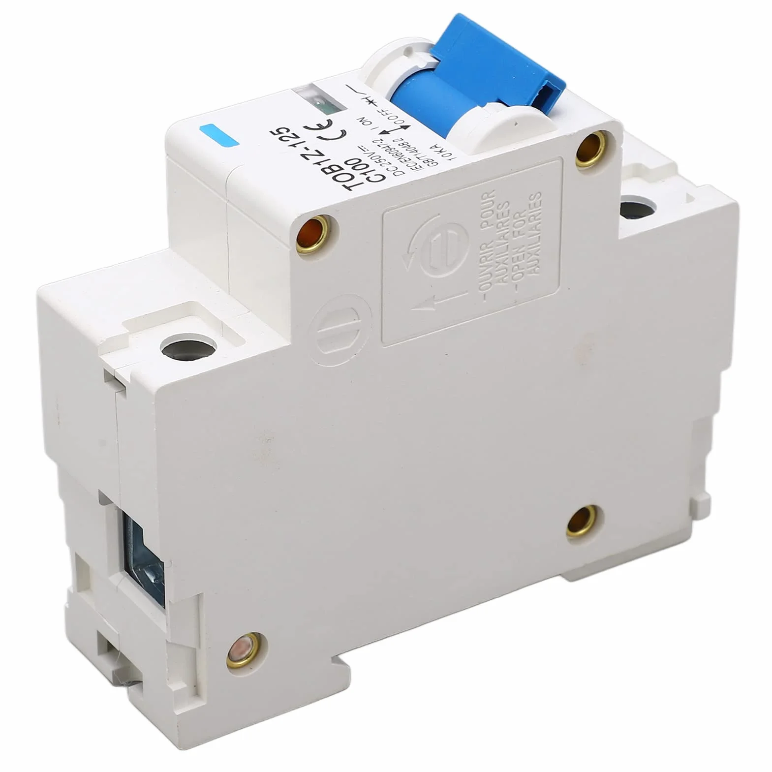 Niskonapięciowy Wyłącznik Nadprądowy DC 100A 35mm Wyłącznik Instalacyjny na Szynie DIN